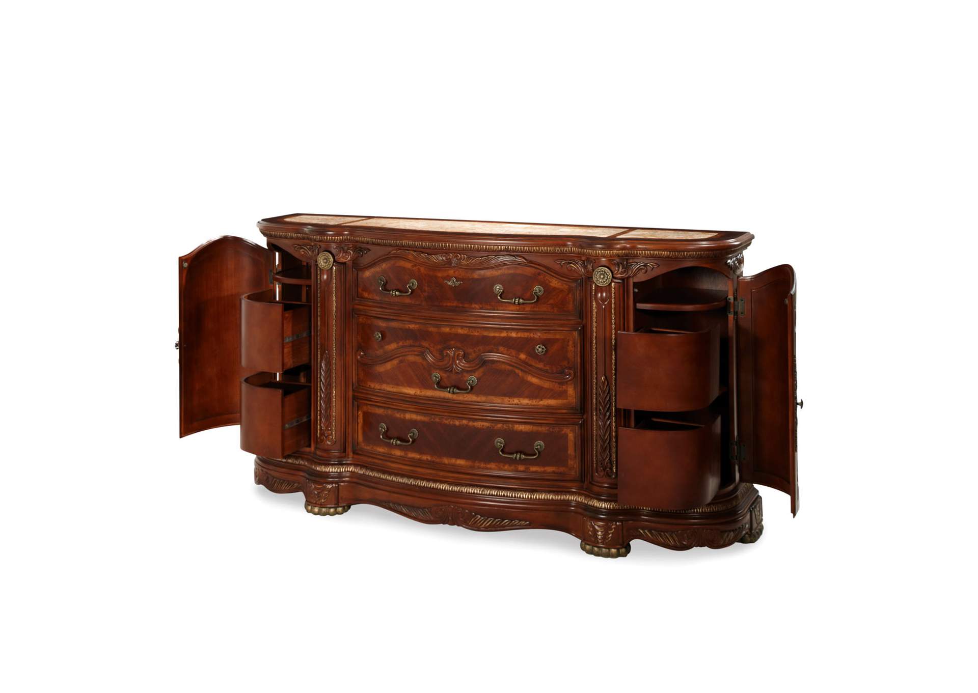 Cortina Dresser - Honey Walnut image 4