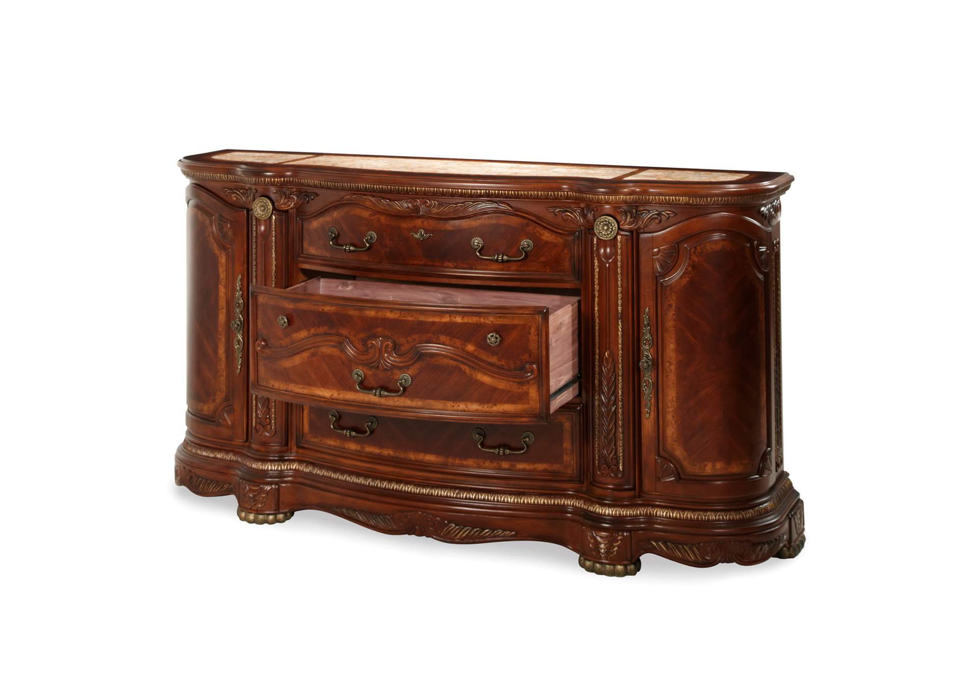 Cortina Dresser - Honey Walnut image 5