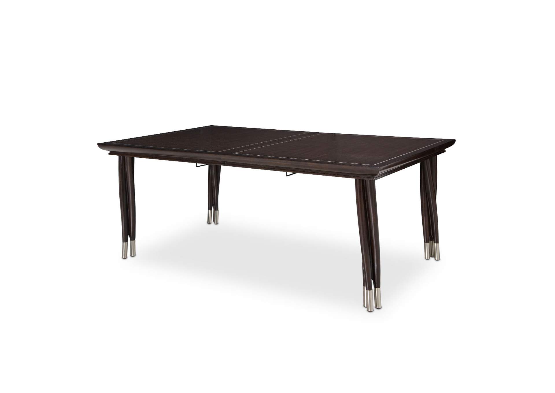 Paris Chic Rectangular Dining Table - Espresso image 1