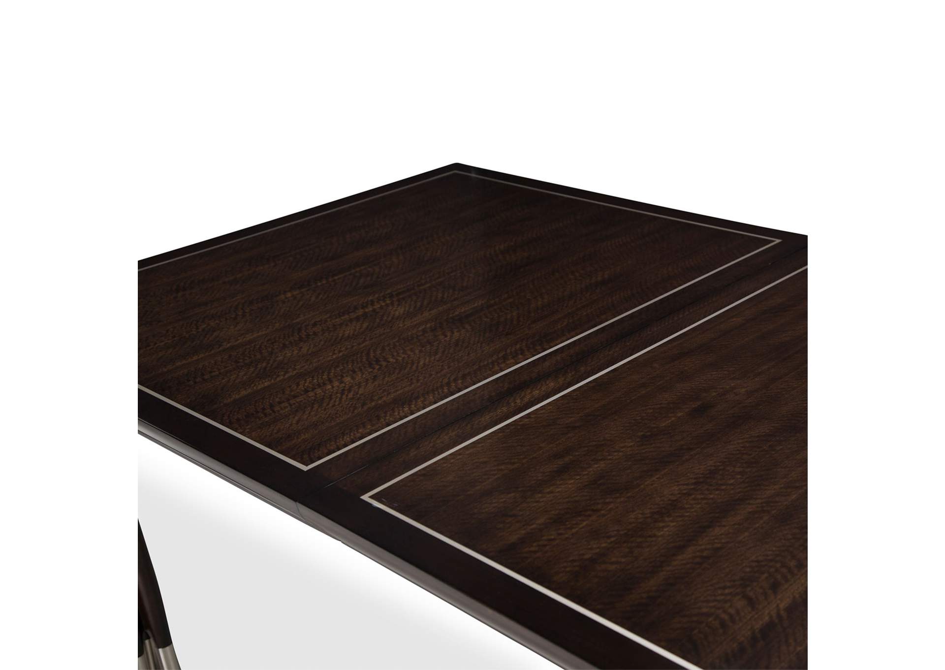 Paris Chic Rectangular Dining Table - Espresso image 6