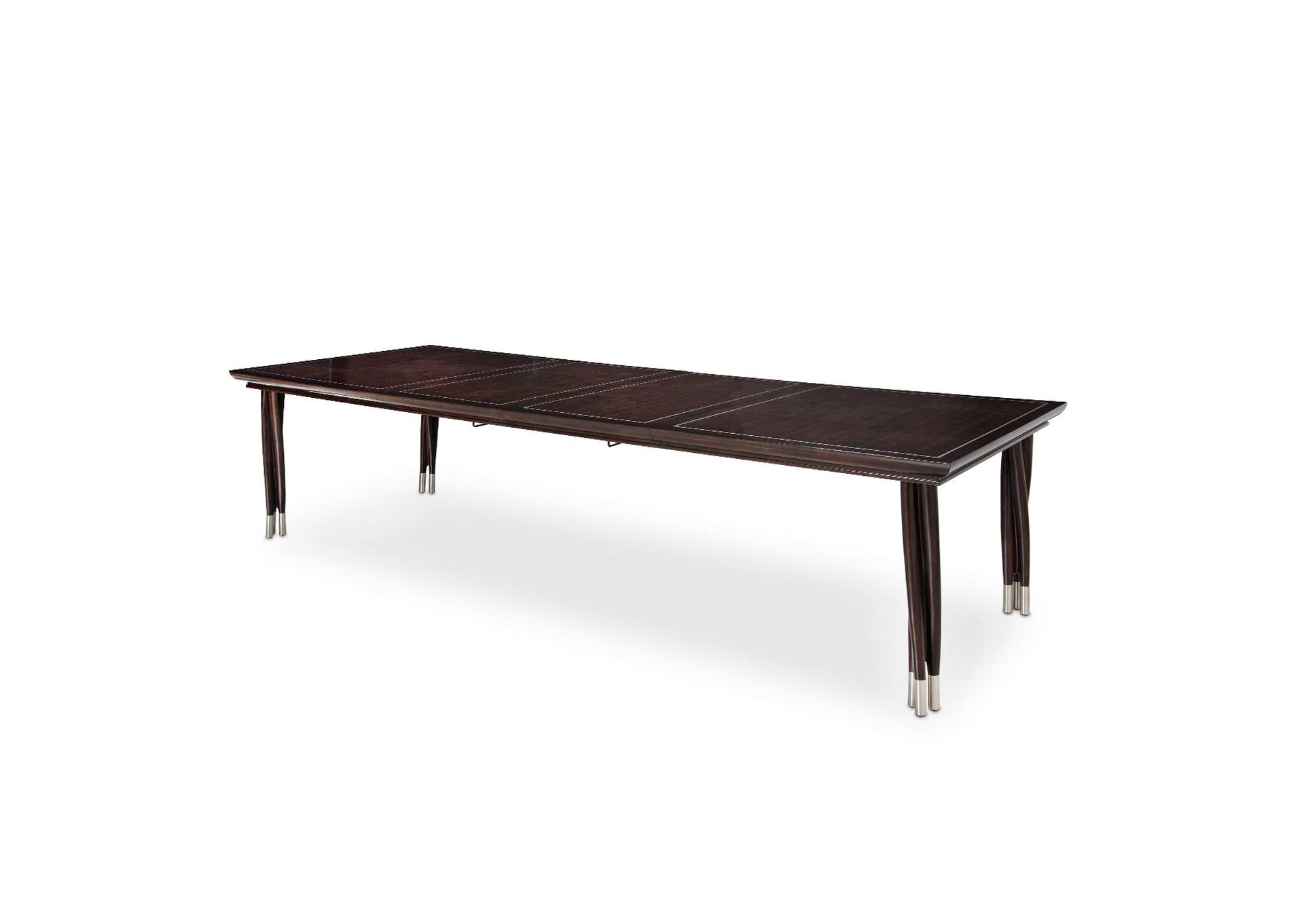Paris Chic Rectangular Dining Table - Espresso image 7