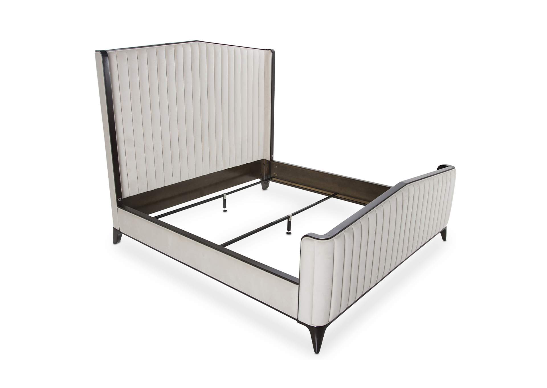Paris Chic Queen Channel Tufted Panel Bed - Espresso image 26