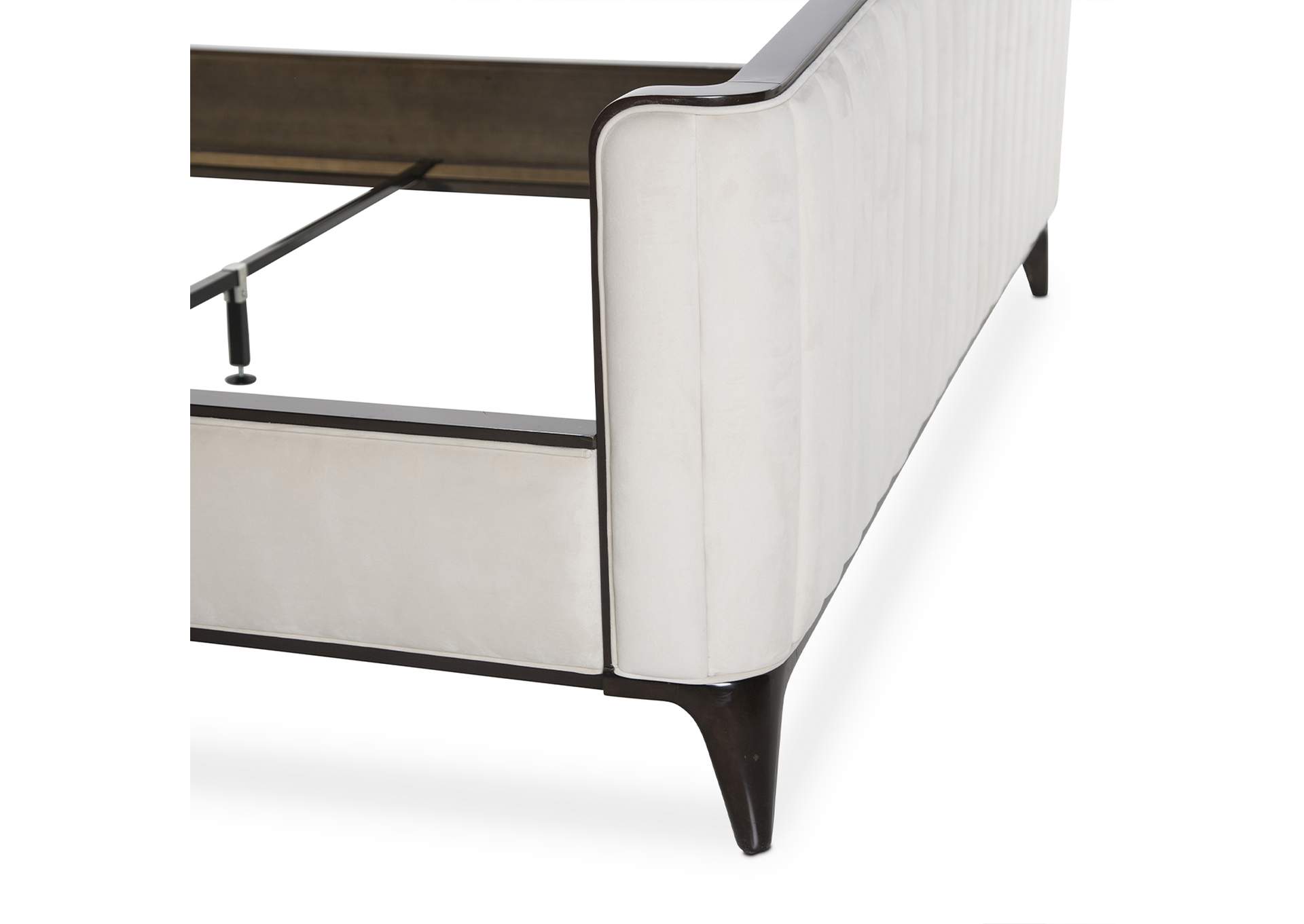 Paris Chic Queen Channel Tufted Panel Bed - Espresso image 22