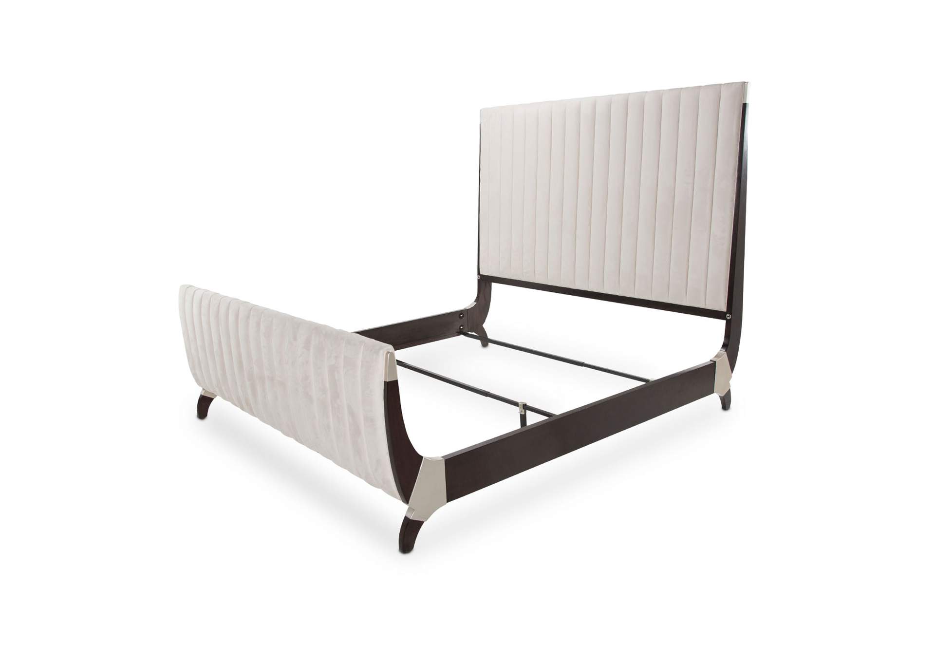 Paris Chic Cal. King Sleigh Bed - Espresso image 14