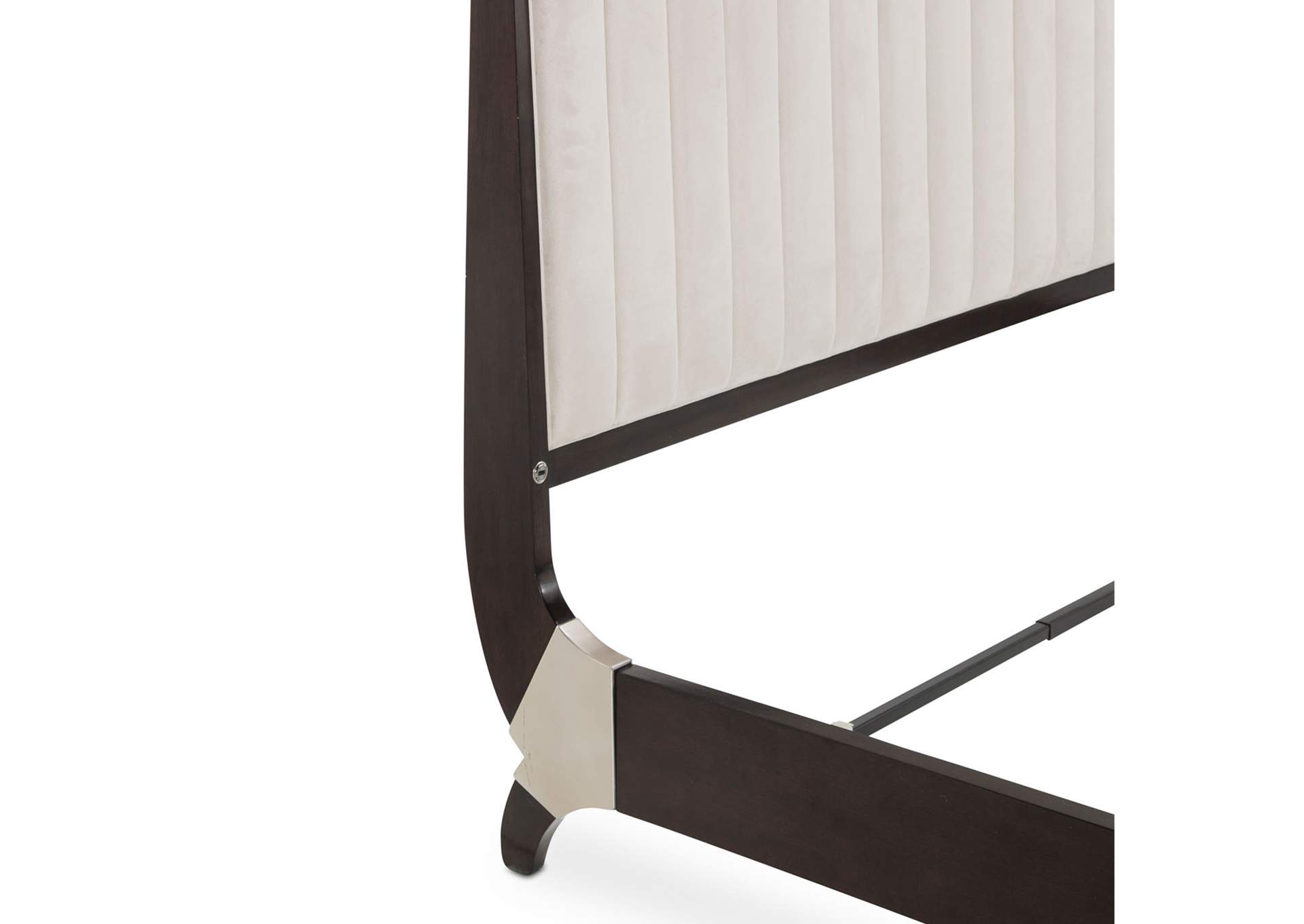 Paris Chic Cal. King Sleigh Bed - Espresso image 10