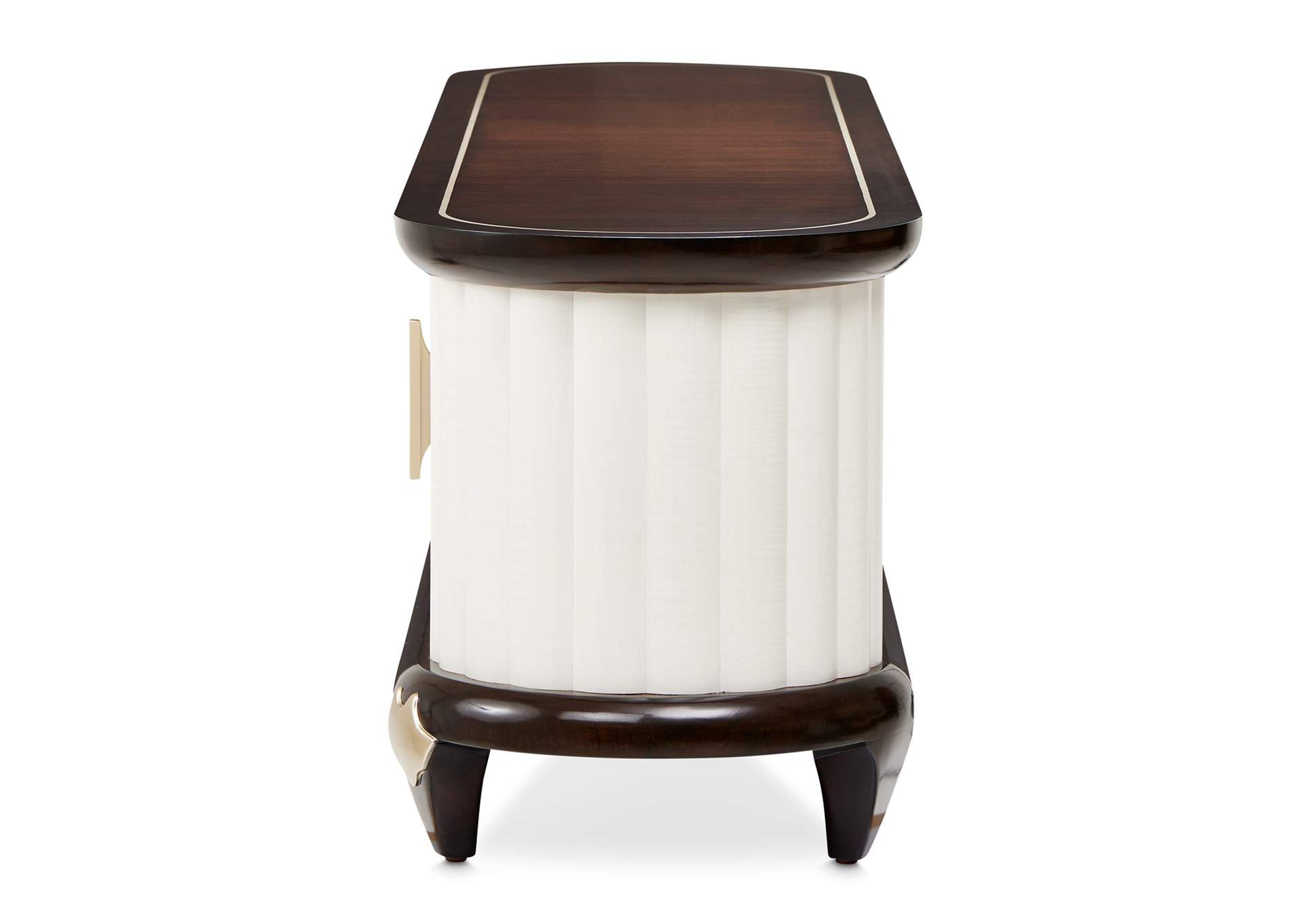 Paris Chic Media Cabinet - Espresso image 4