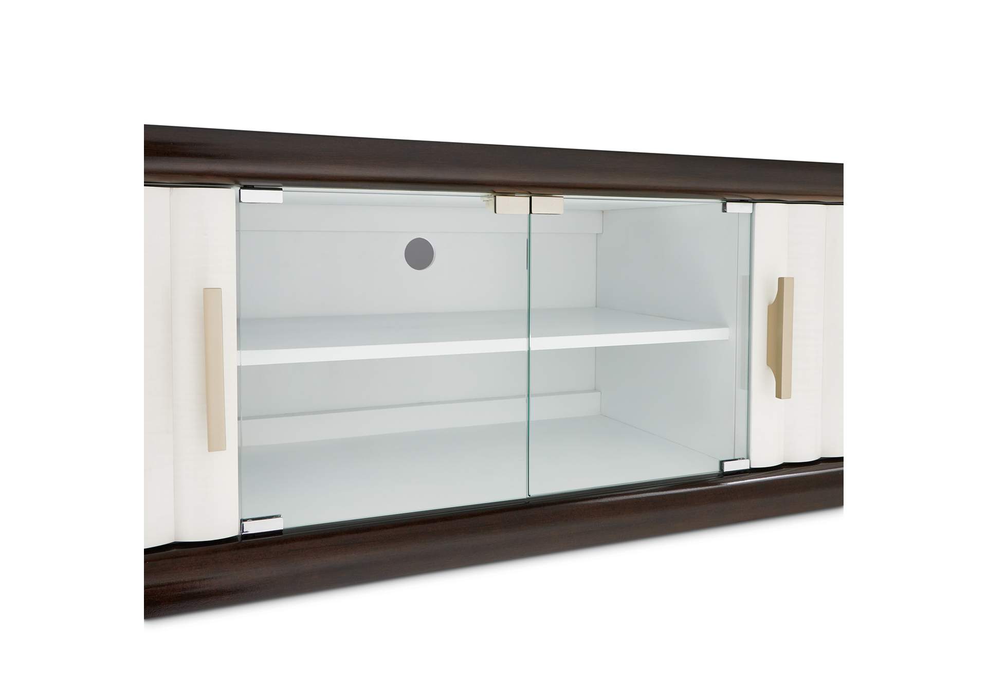 Paris Chic Media Cabinet - Espresso image 5