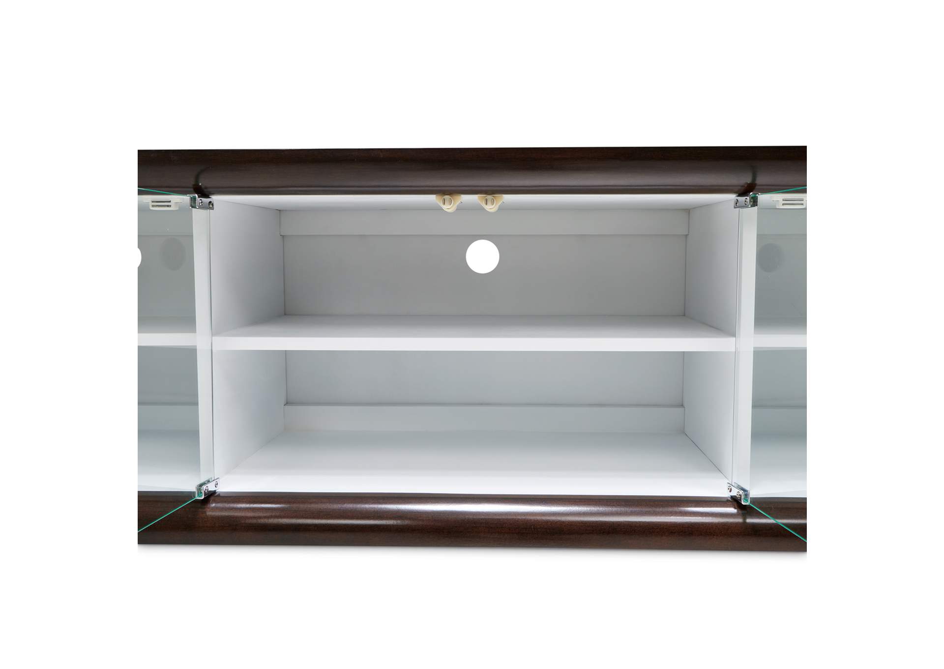 Paris Chic Media Cabinet - Espresso image 6
