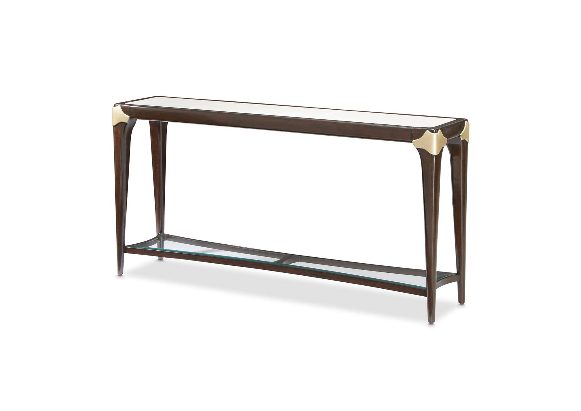 Paris Chic Console Table - Espresso image 9