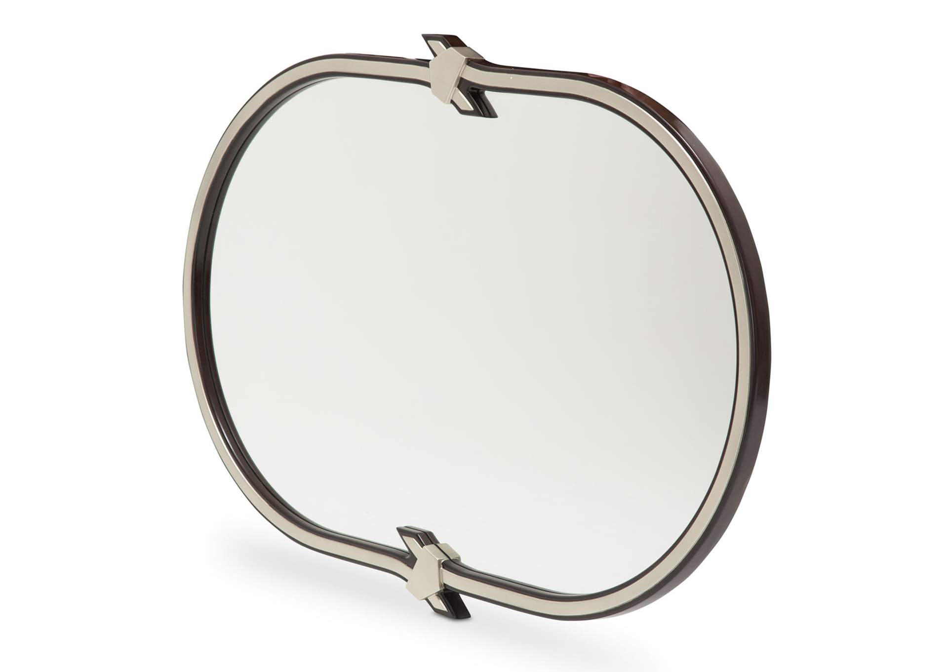 Paris Chic Wall Mirror - Espresso image 1