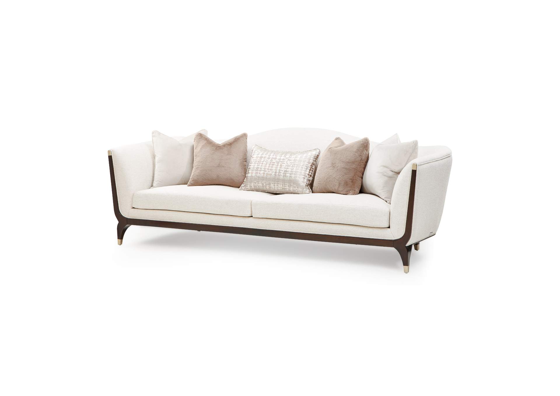 Paris Chic Sofa - Cremini and Espresso image 1