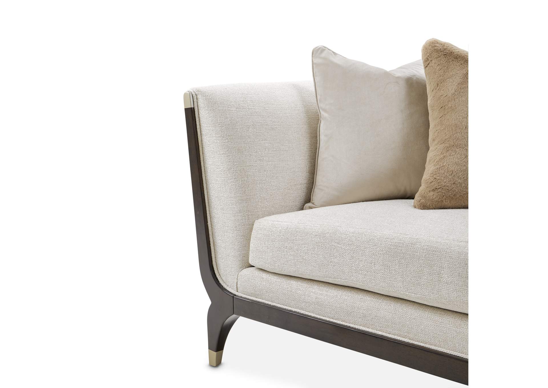 Paris Chic Sofa - Cremini and Espresso image 5