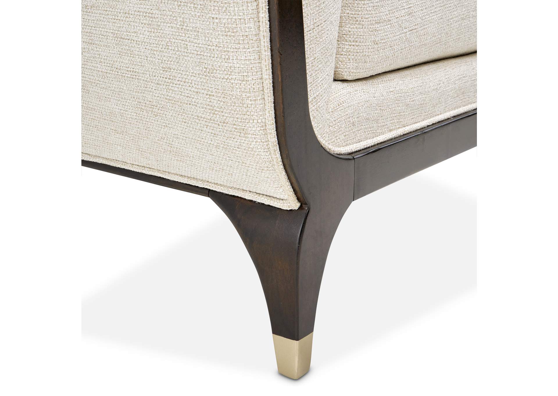 Paris Chic Loveseat - Cremini and Espresso image 16