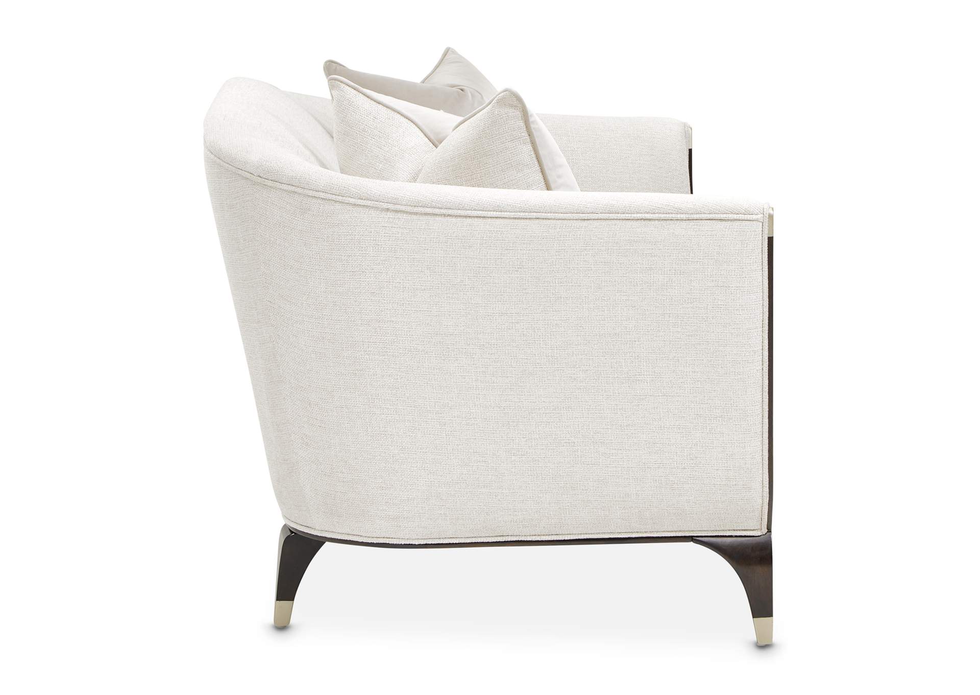 Paris Chic Loveseat - Cremini and Espresso image 5