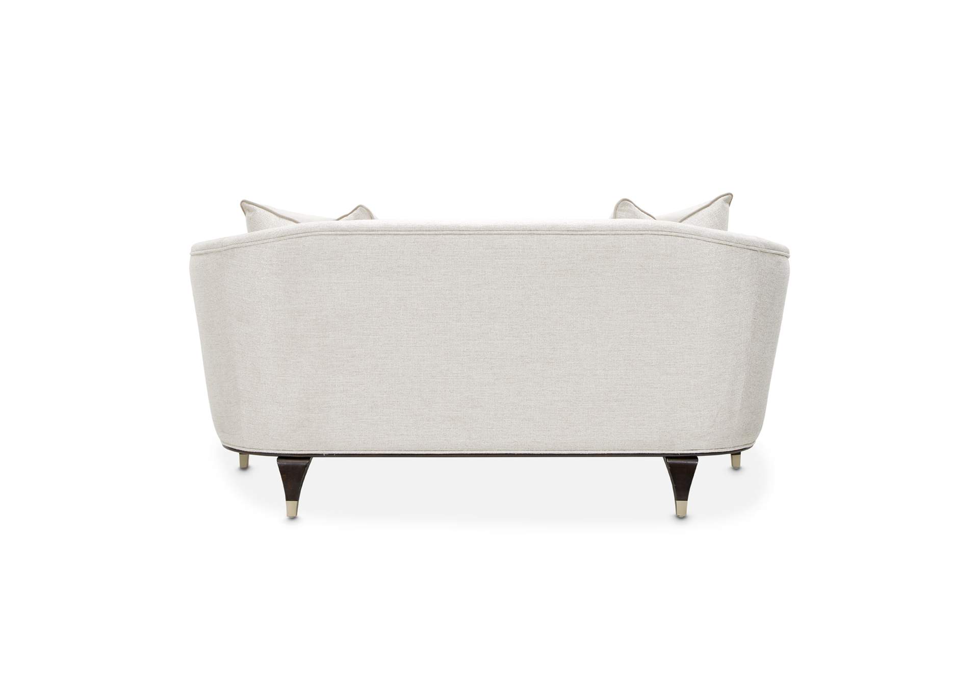 Paris Chic Loveseat - Cremini and Espresso image 7