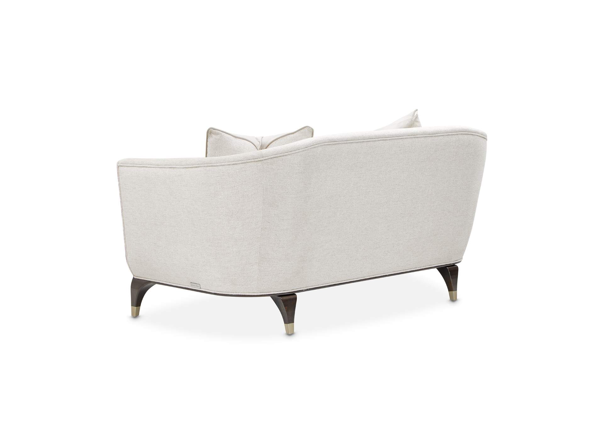 Paris Chic Loveseat - Cremini and Espresso image 8