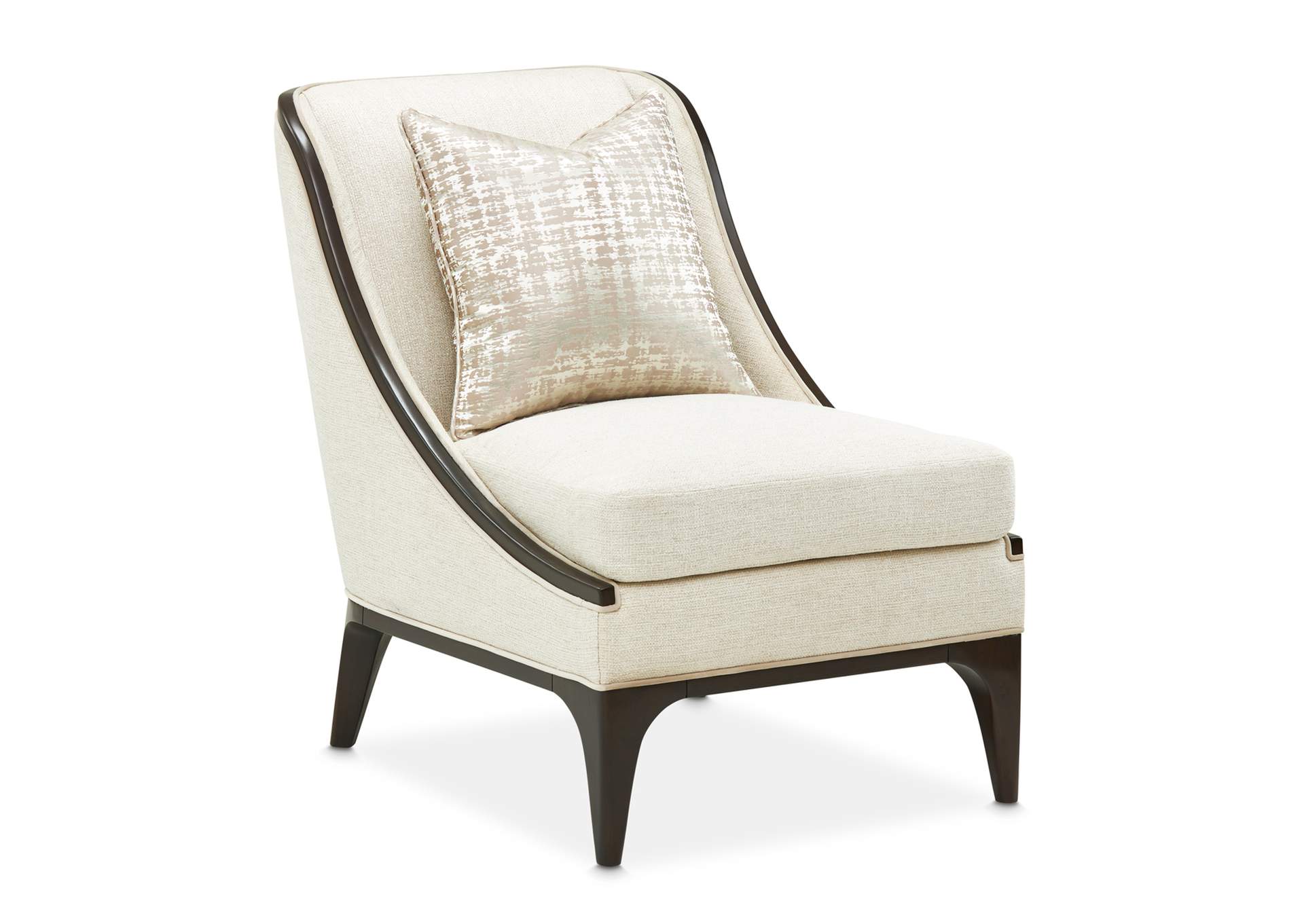 Paris Chic Accent Chair - Cremini and Espresso image 22