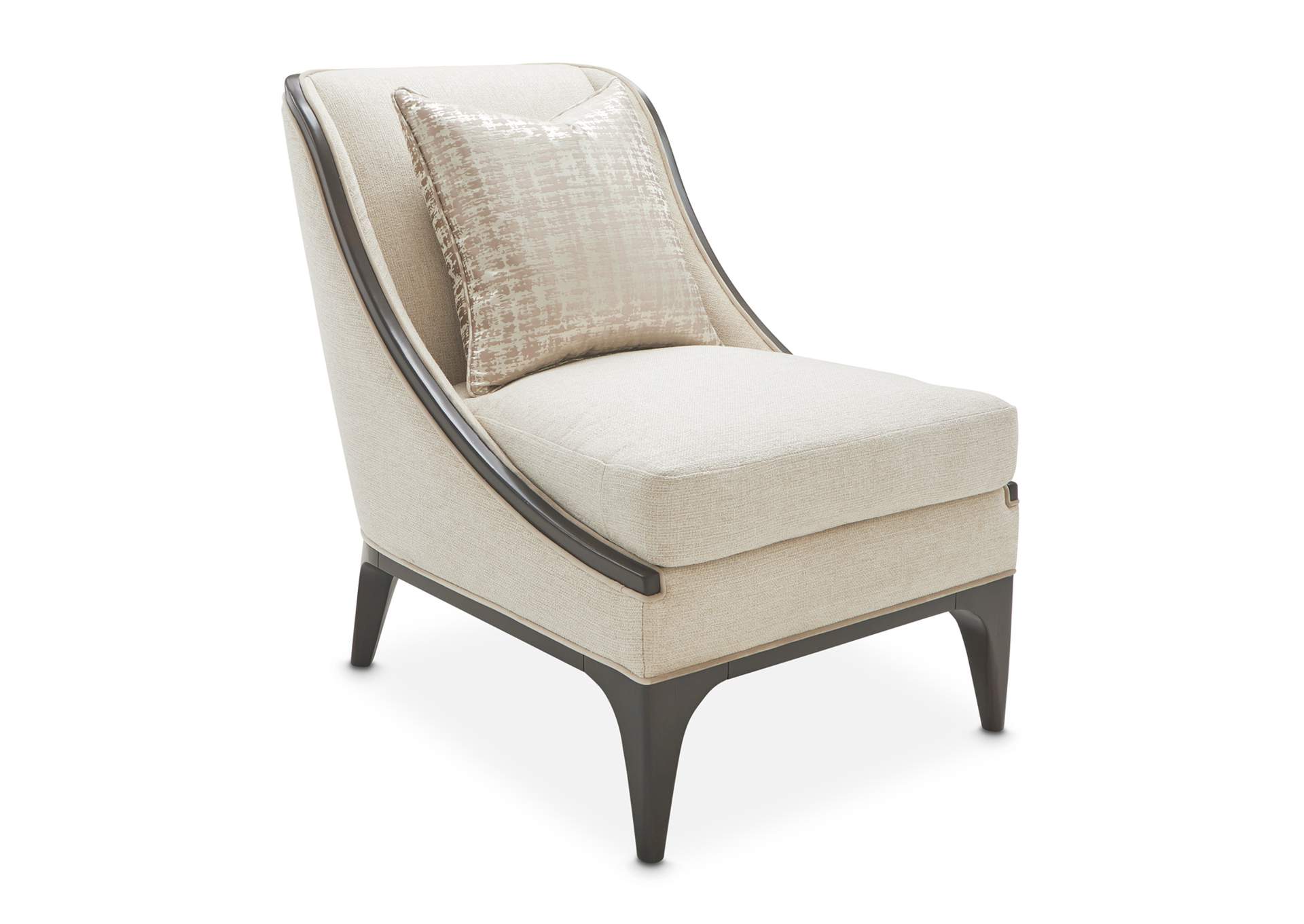Paris Chic Accent Chair - Cremini and Espresso image 11