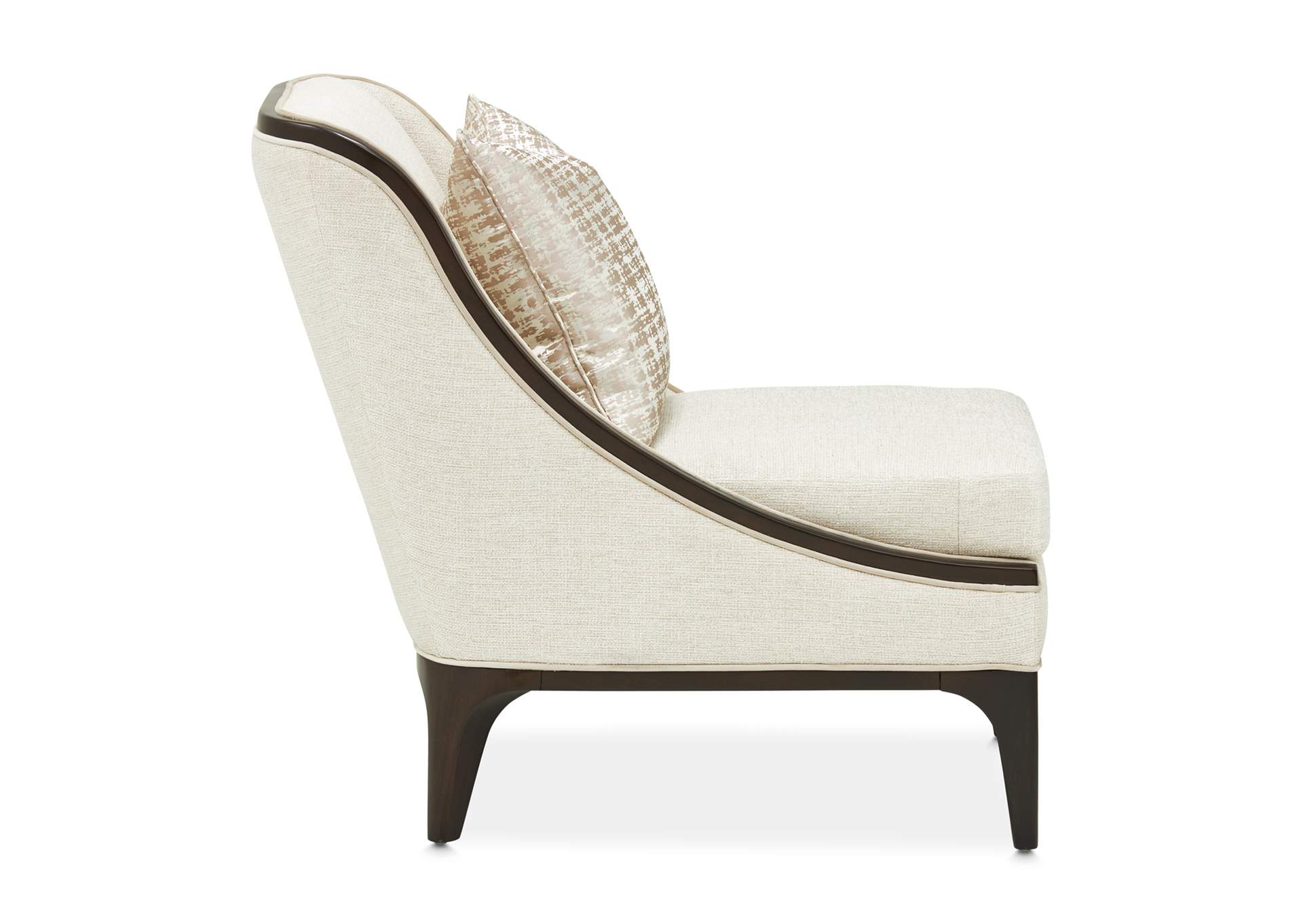 Paris Chic Accent Chair - Cremini and Espresso image 21