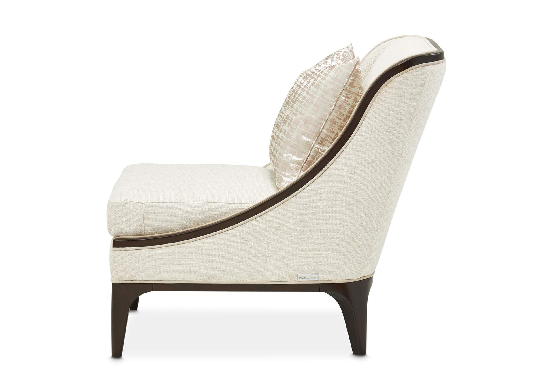 Paris Chic Accent Chair - Cremini and Espresso image 17