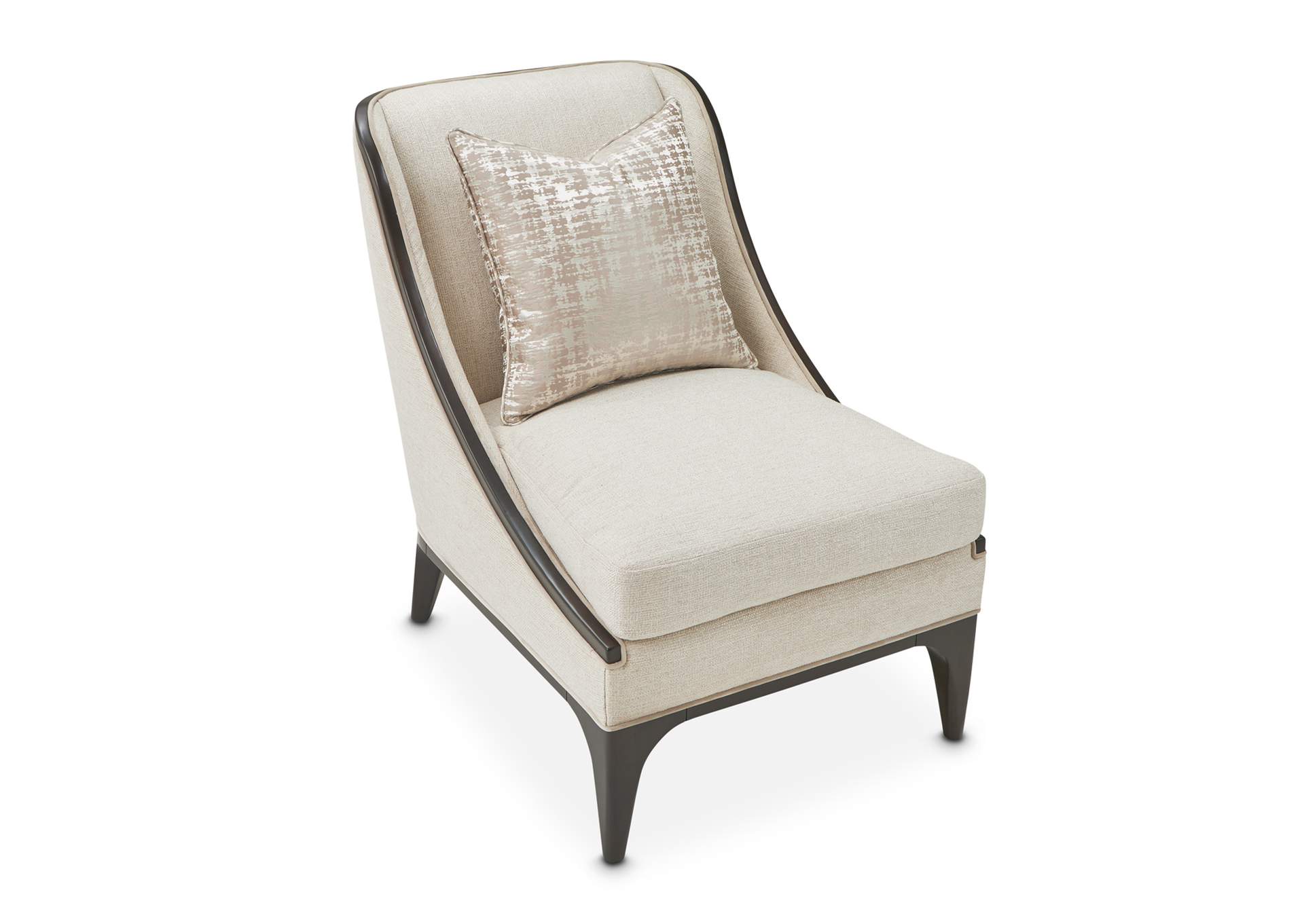 Paris Chic Accent Chair - Cremini and Espresso image 16