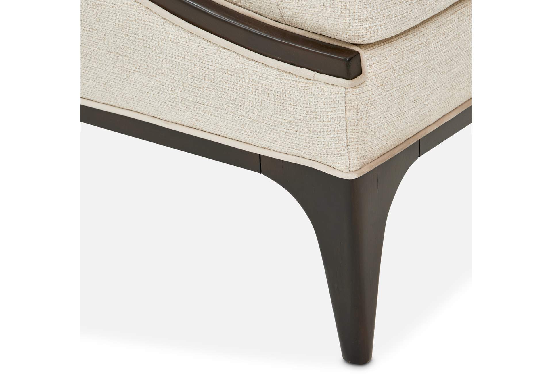 Paris Chic Accent Chair - Cremini and Espresso image 15