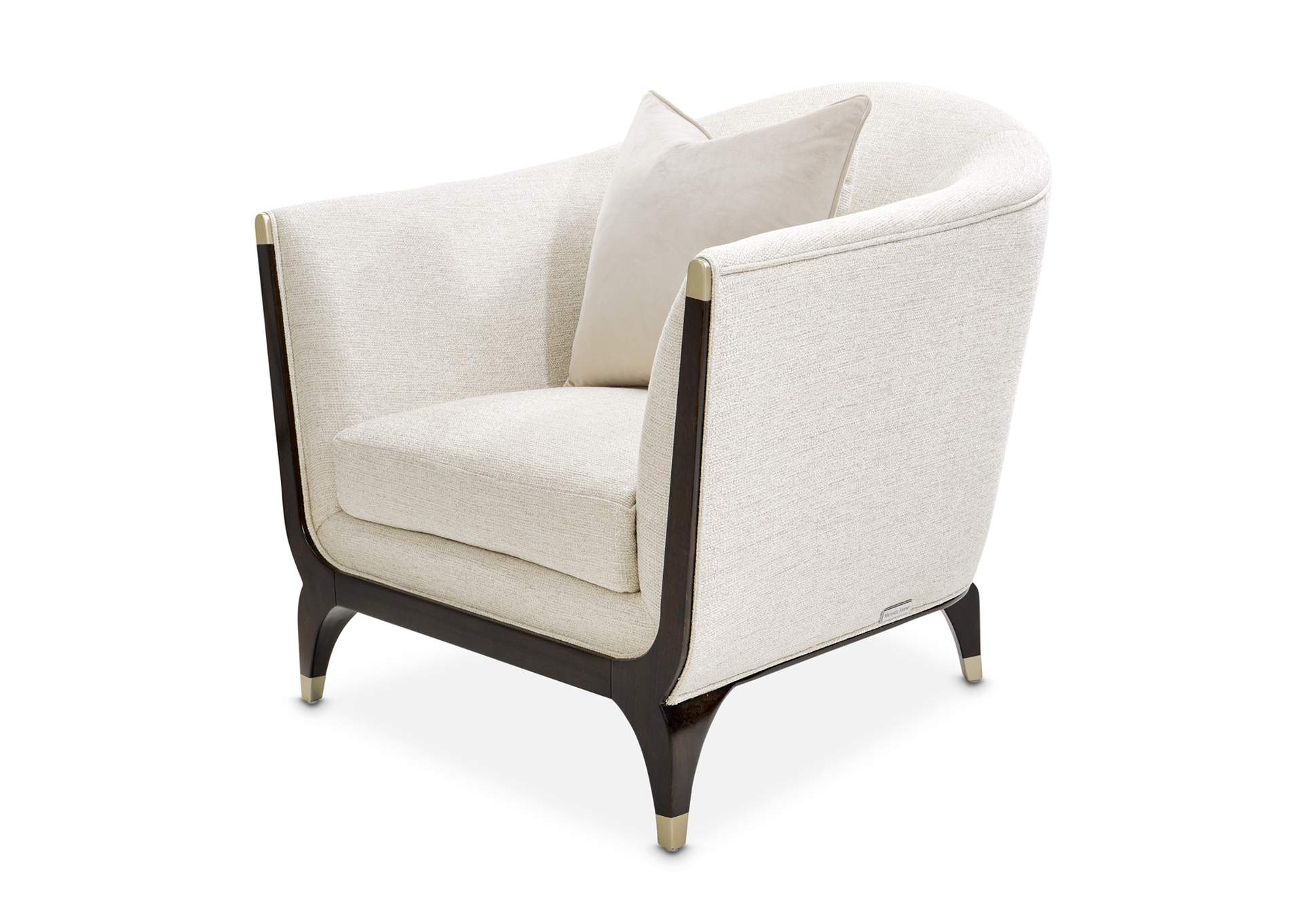 Paris Chic Matching Chair - Cremini and Espresso image 4