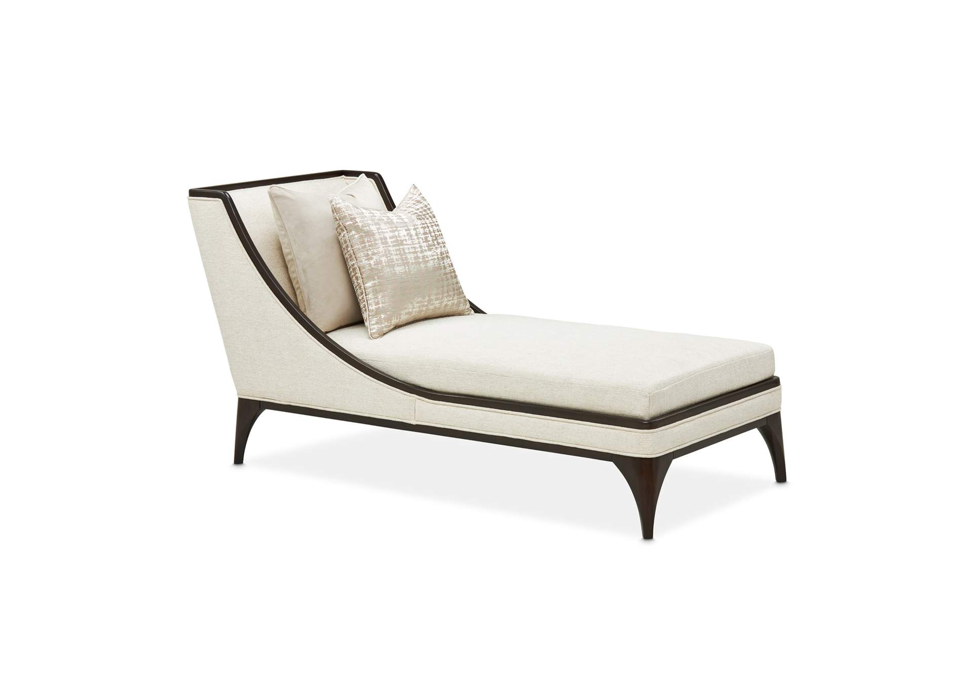 Paris Chic Armless Chaise - Cremini and Espresso image 6