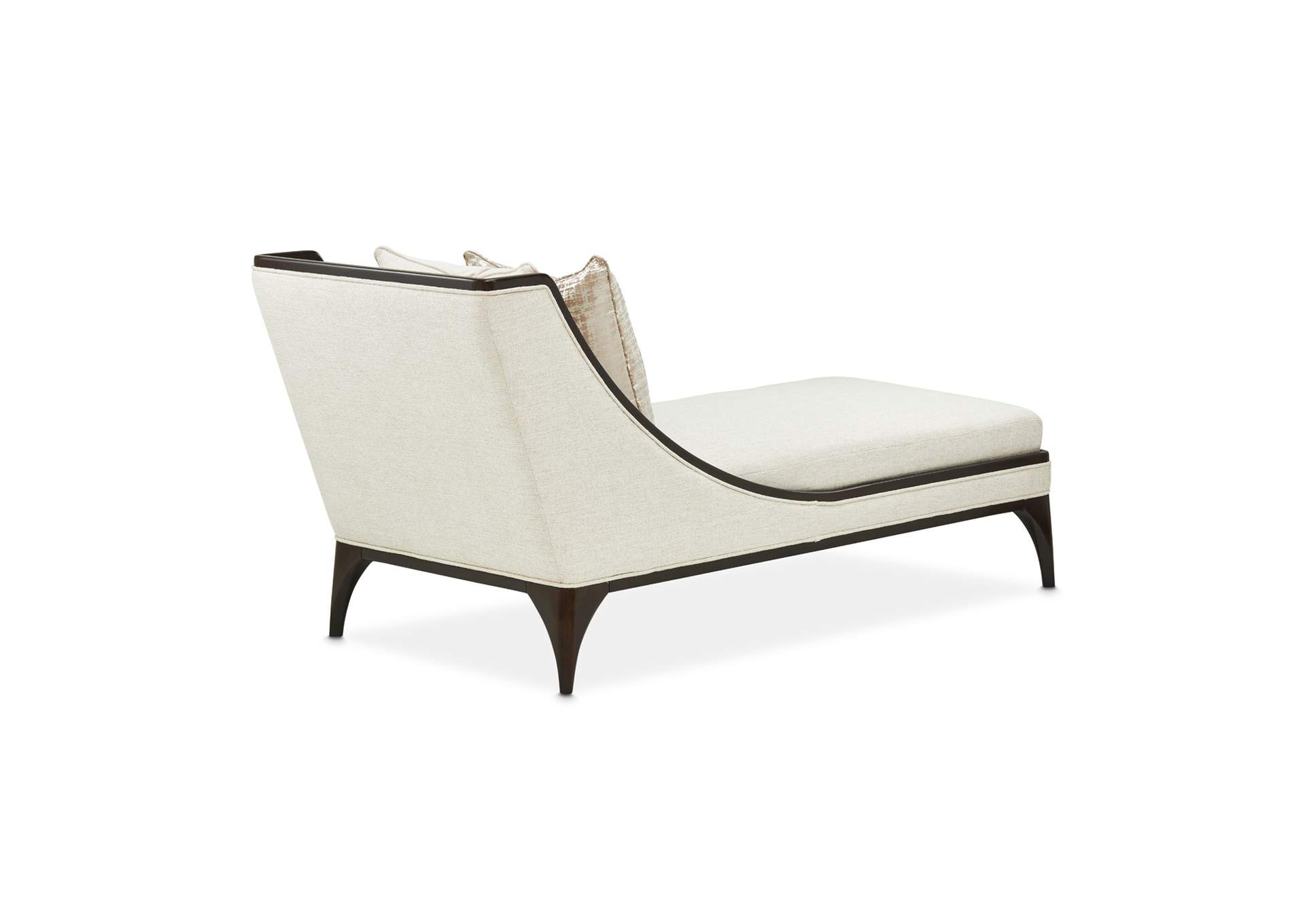 Paris Chic Armless Chaise - Cremini and Espresso image 8