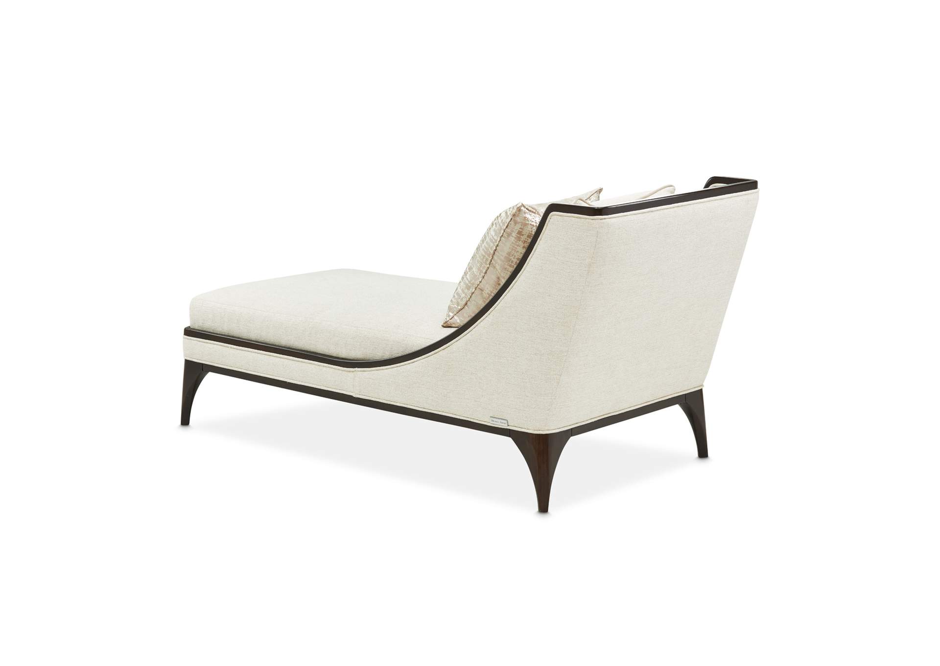Paris Chic Armless Chaise - Cremini and Espresso image 9