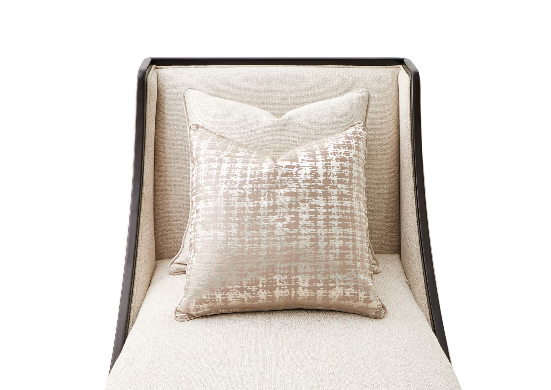 Paris Chic Armless Chaise - Cremini and Espresso image 12