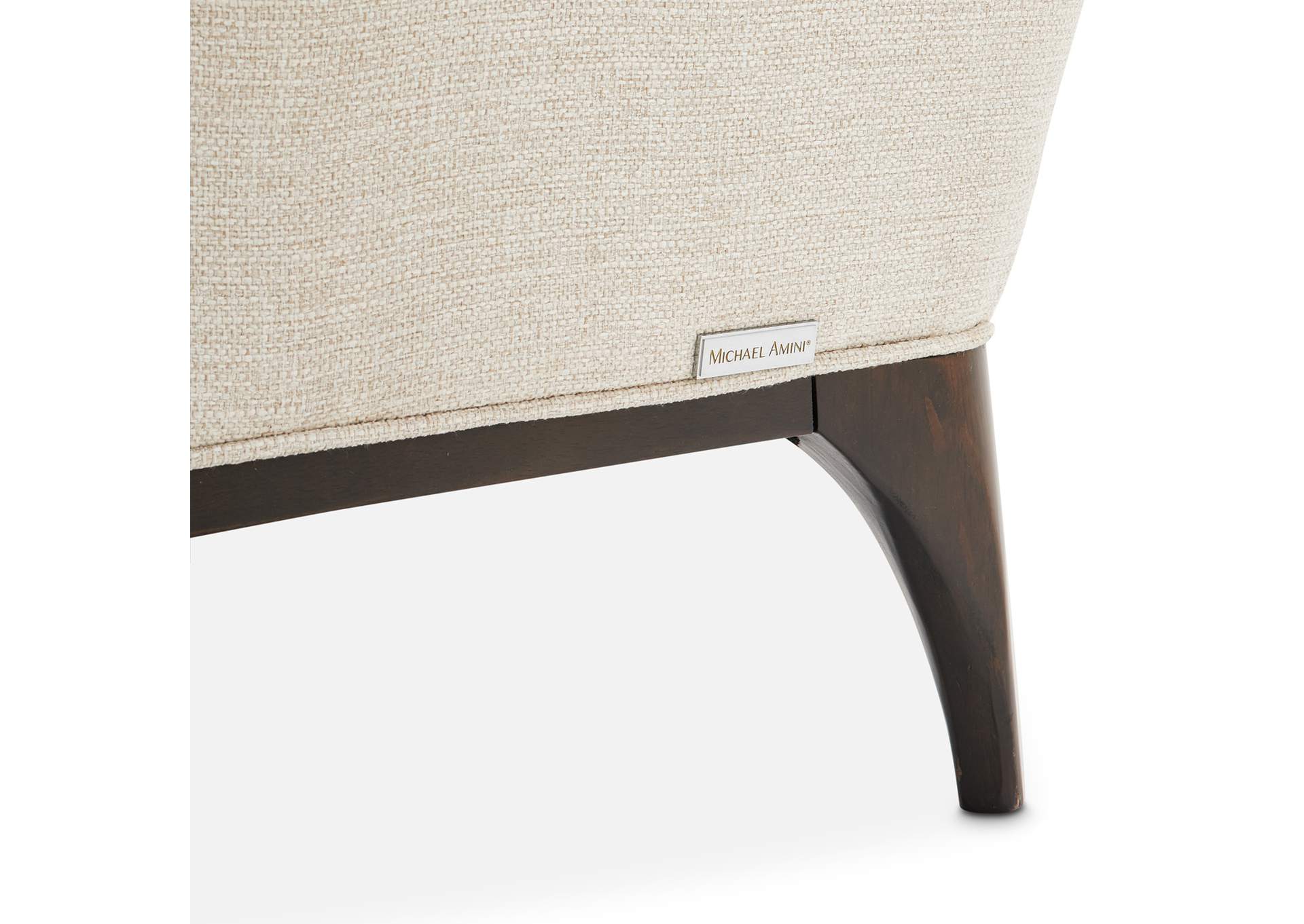 Paris Chic Armless Chaise - Cremini and Espresso image 14