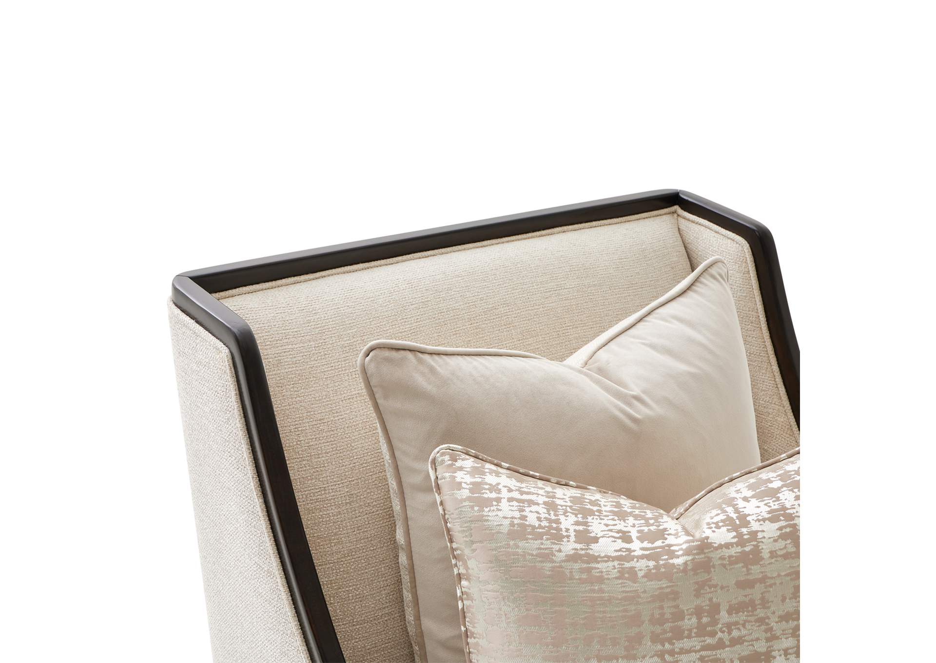 Paris Chic Armless Chaise - Cremini and Espresso image 15