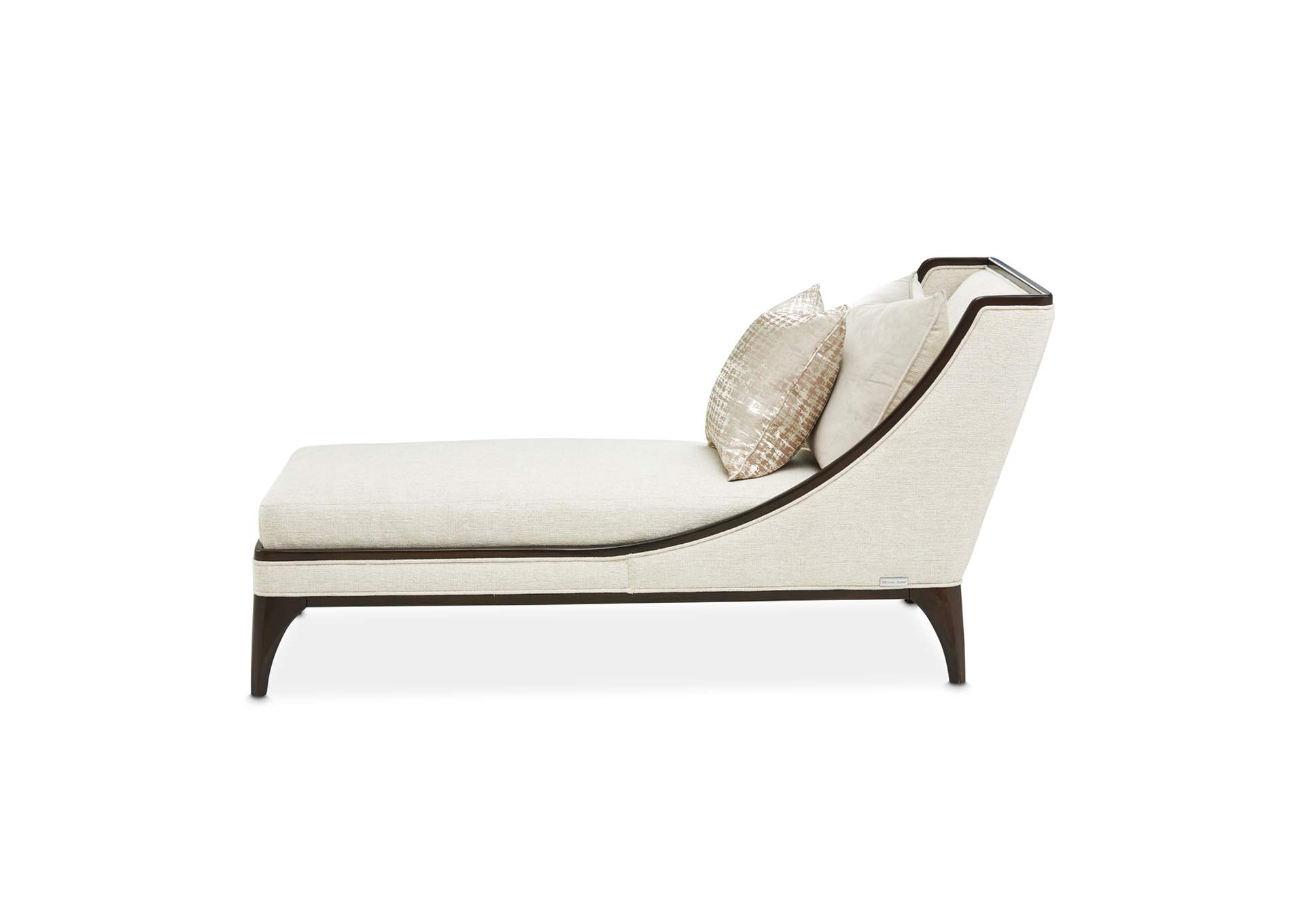 Paris Chic Armless Chaise - Cremini and Espresso image 10