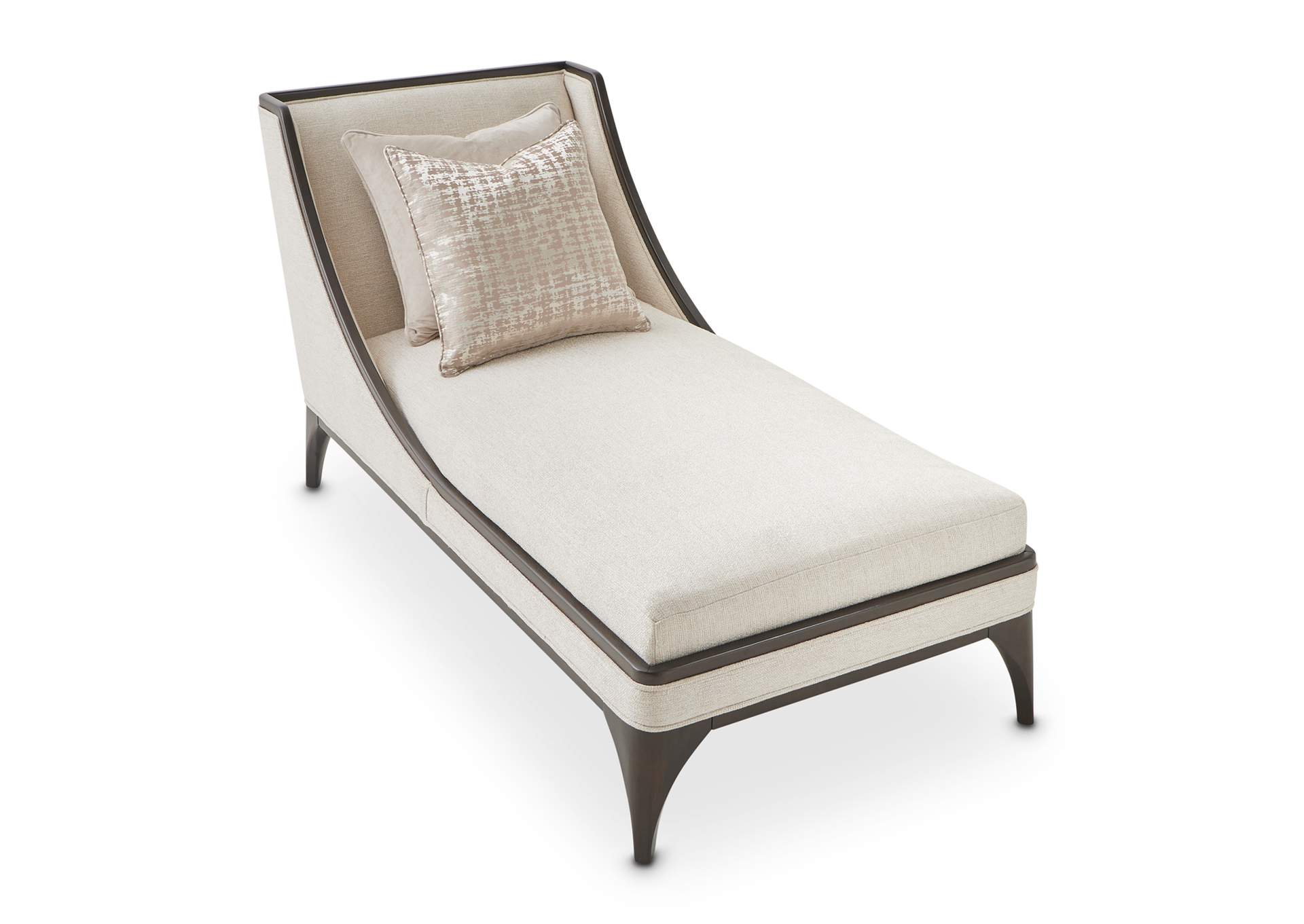 Paris Chic Armless Chaise - Cremini and Espresso image 11