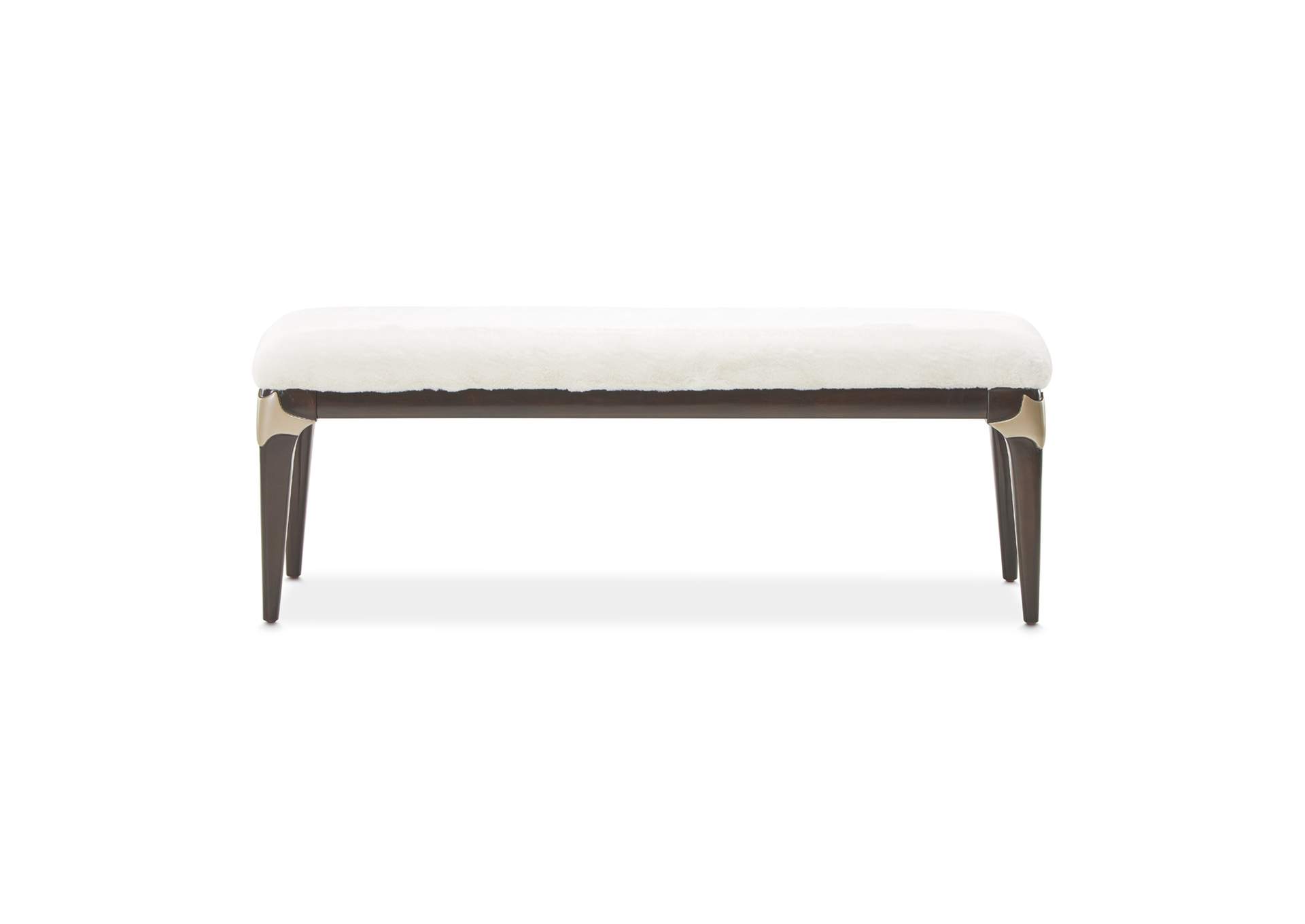 Paris Chic Bed Bench - Espresso image 1