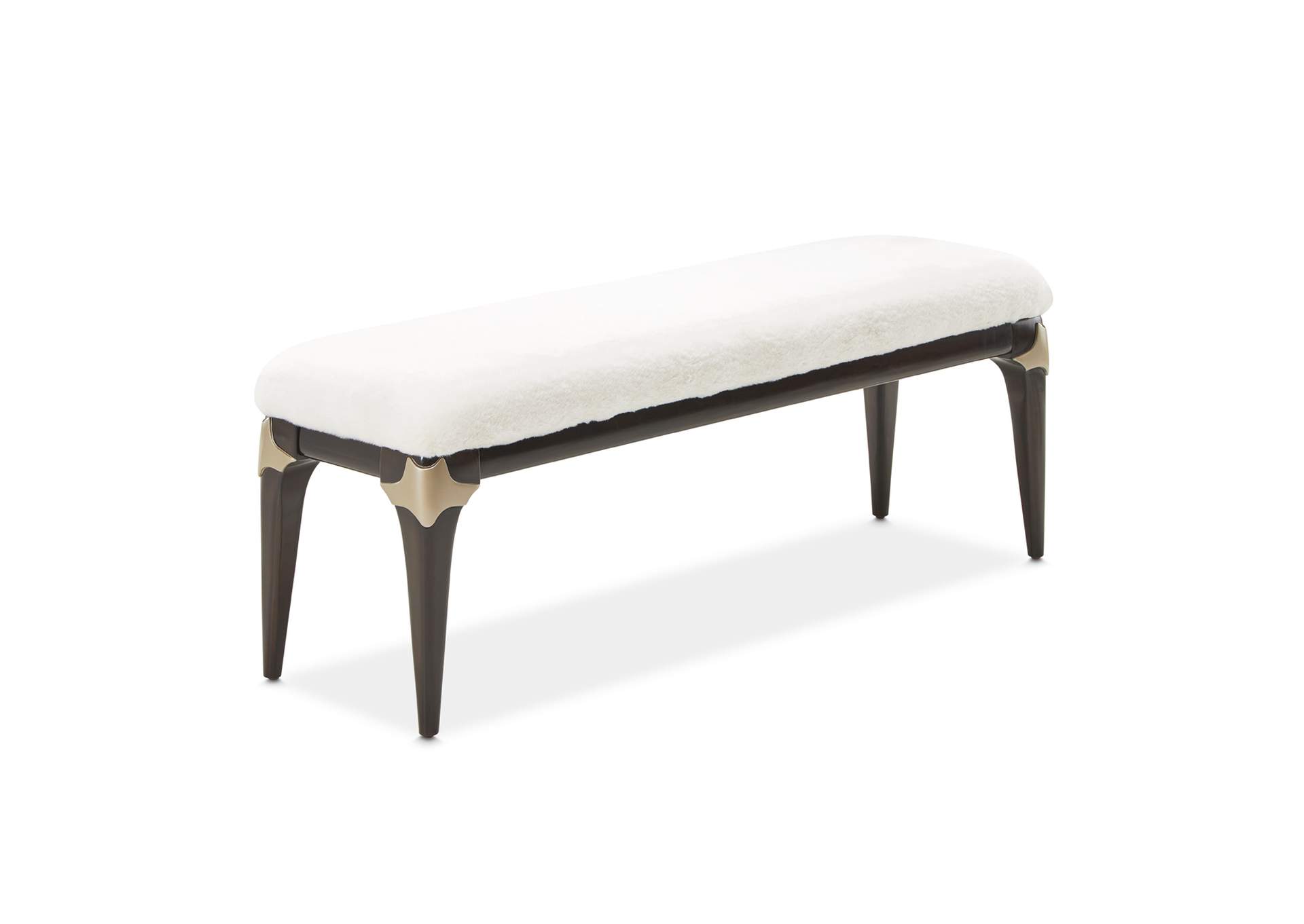 Paris Chic Bed Bench - Espresso image 4