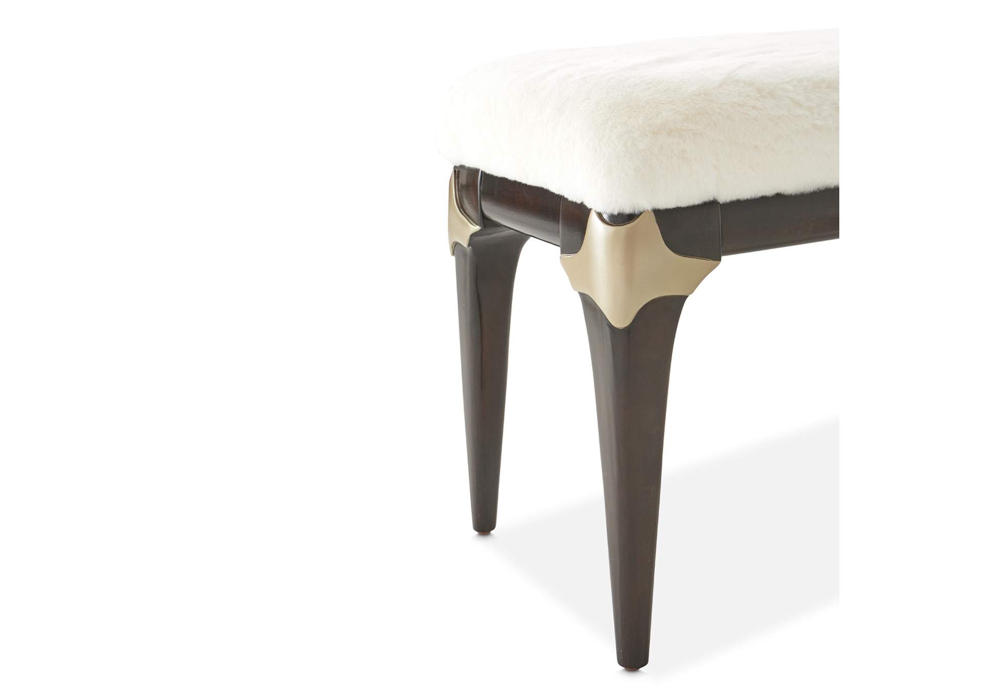 Paris Chic Bed Bench - Espresso image 5