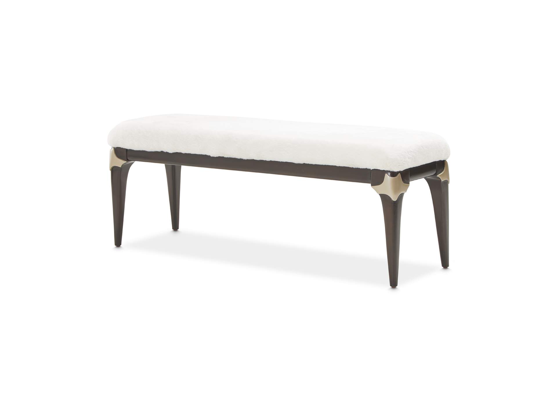 Paris Chic Bed Bench - Espresso image 10