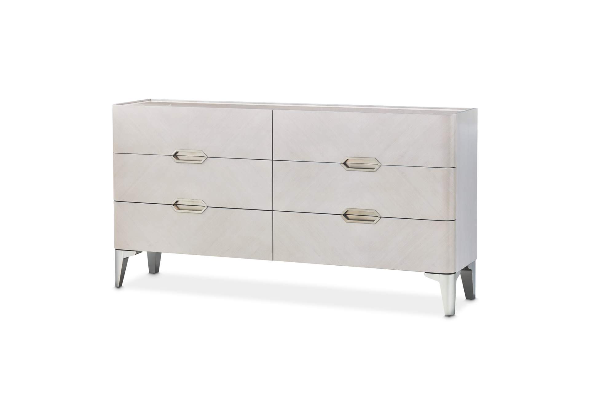 Penthouse Dresser - Ash Gray image 1