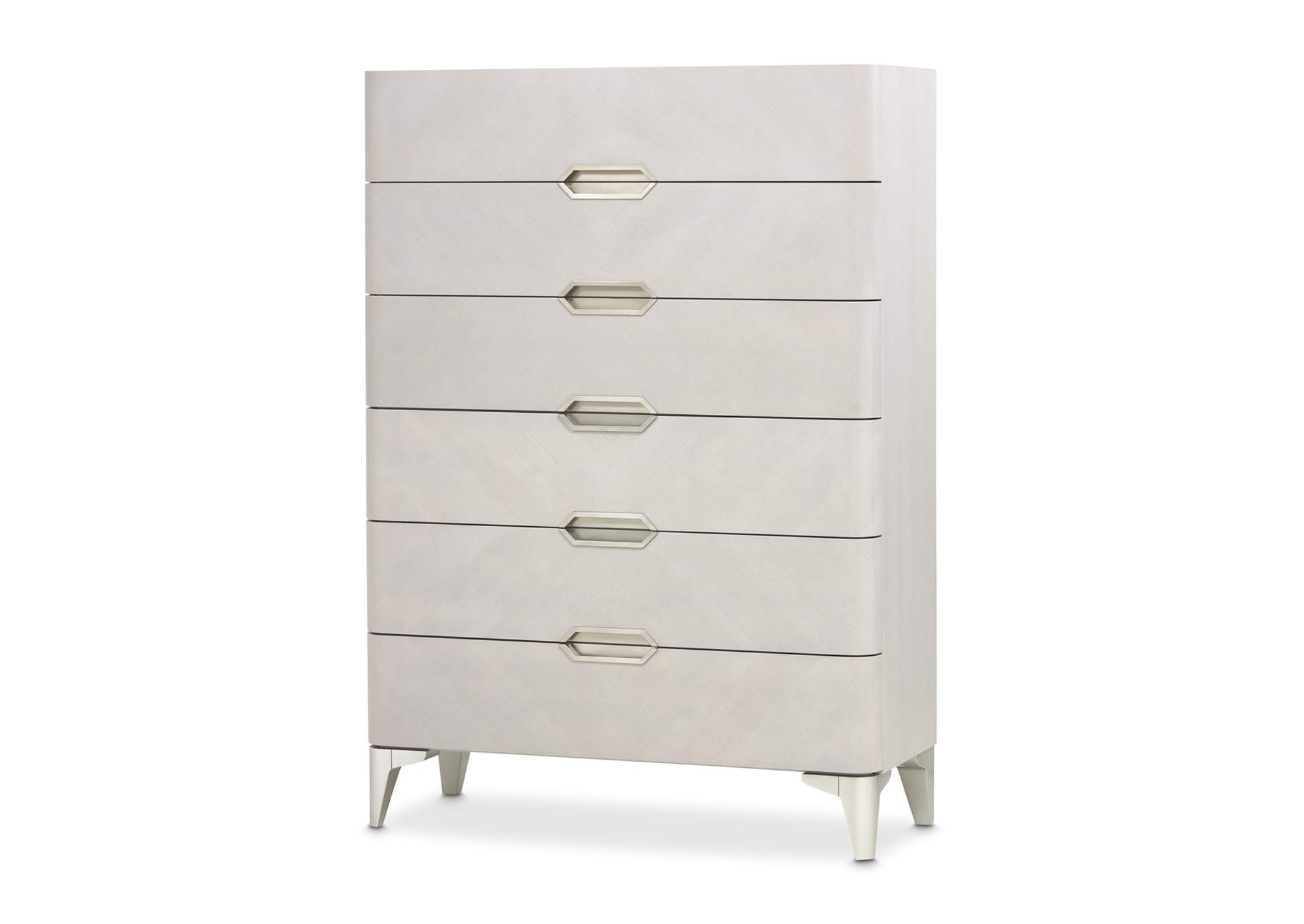 Penthouse 6-Drawer Chest - Ash Gray image 1