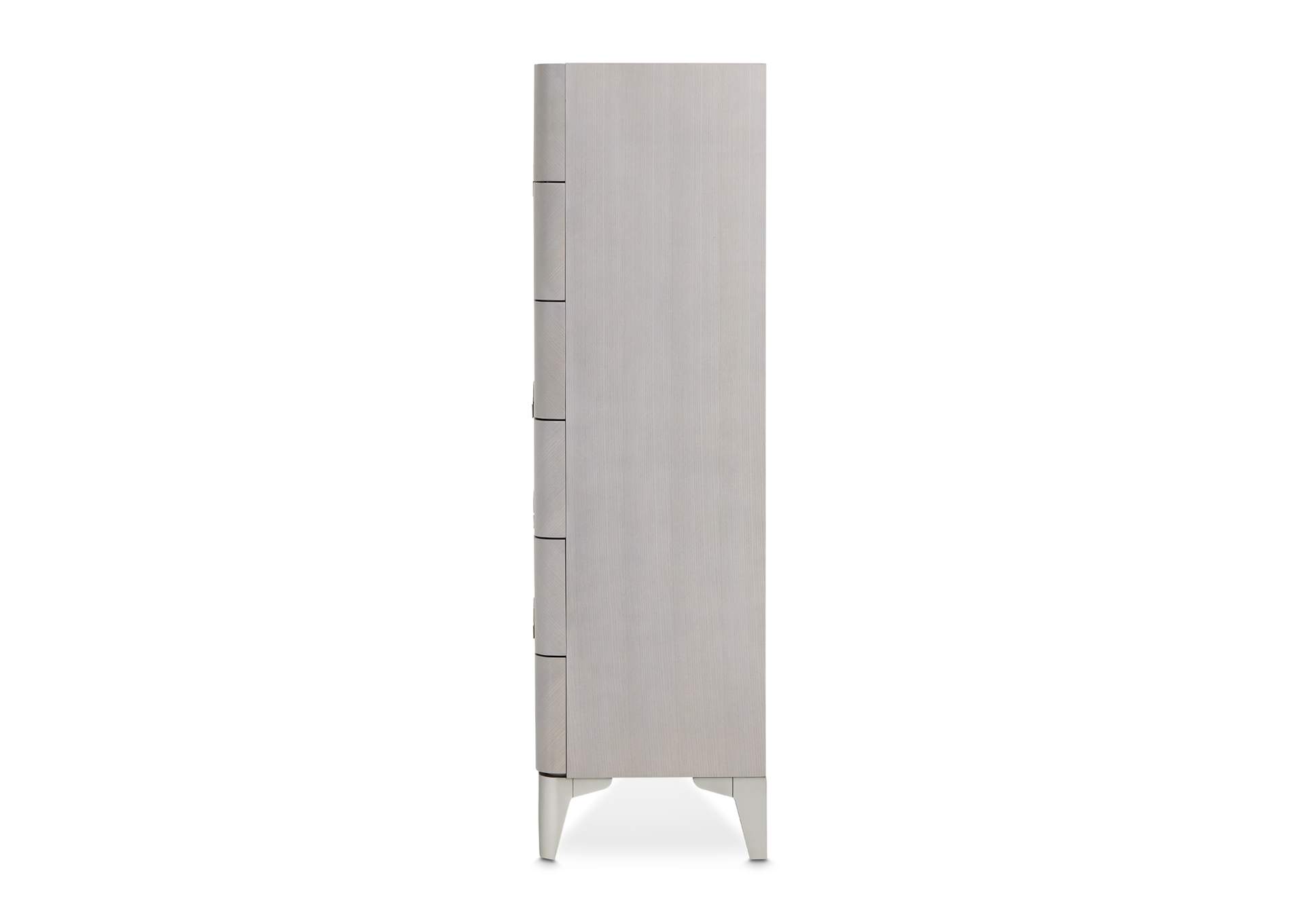 Penthouse 6-Drawer Chest - Ash Gray image 4