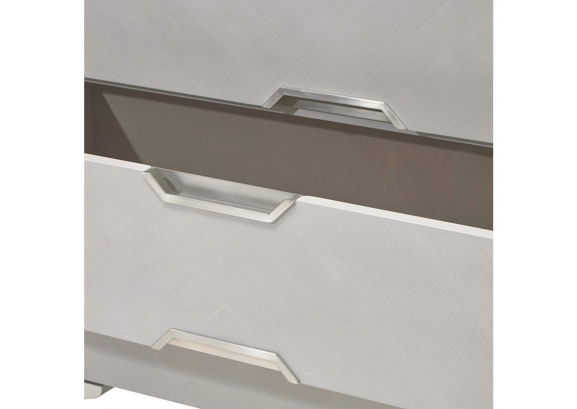 Penthouse 6-Drawer Chest - Ash Gray image 13