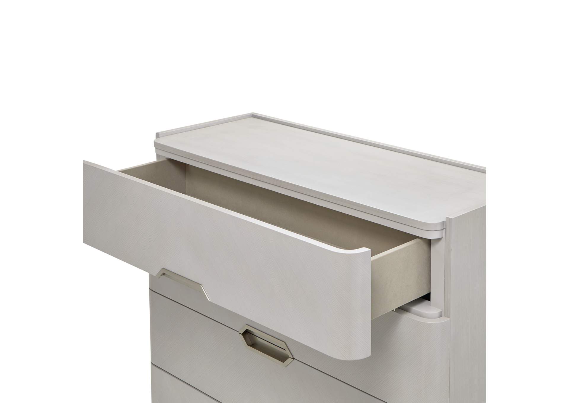 Penthouse 6-Drawer Chest - Ash Gray image 8