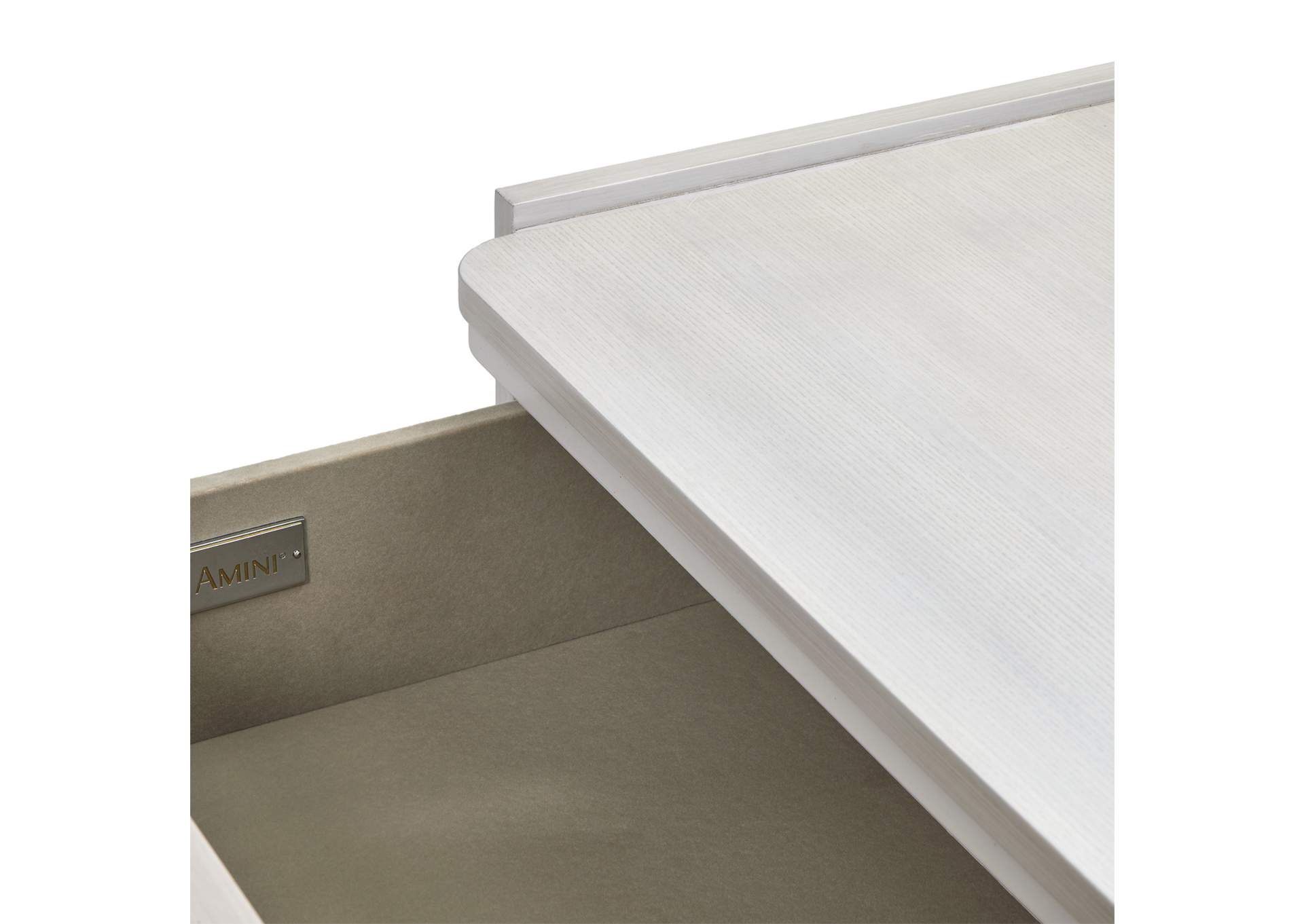 Penthouse 6-Drawer Chest - Ash Gray image 10