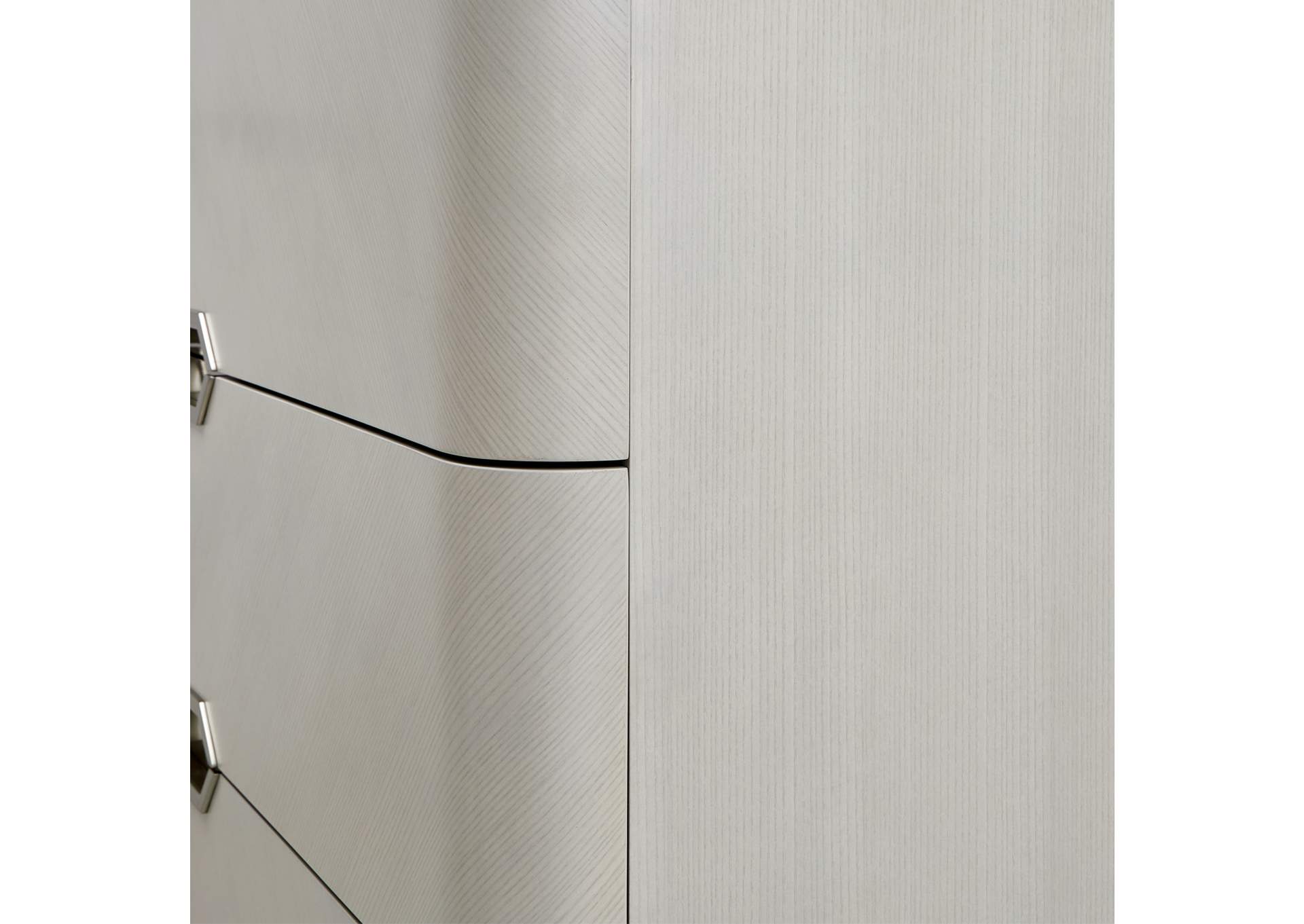Penthouse 6-Drawer Chest - Ash Gray image 12