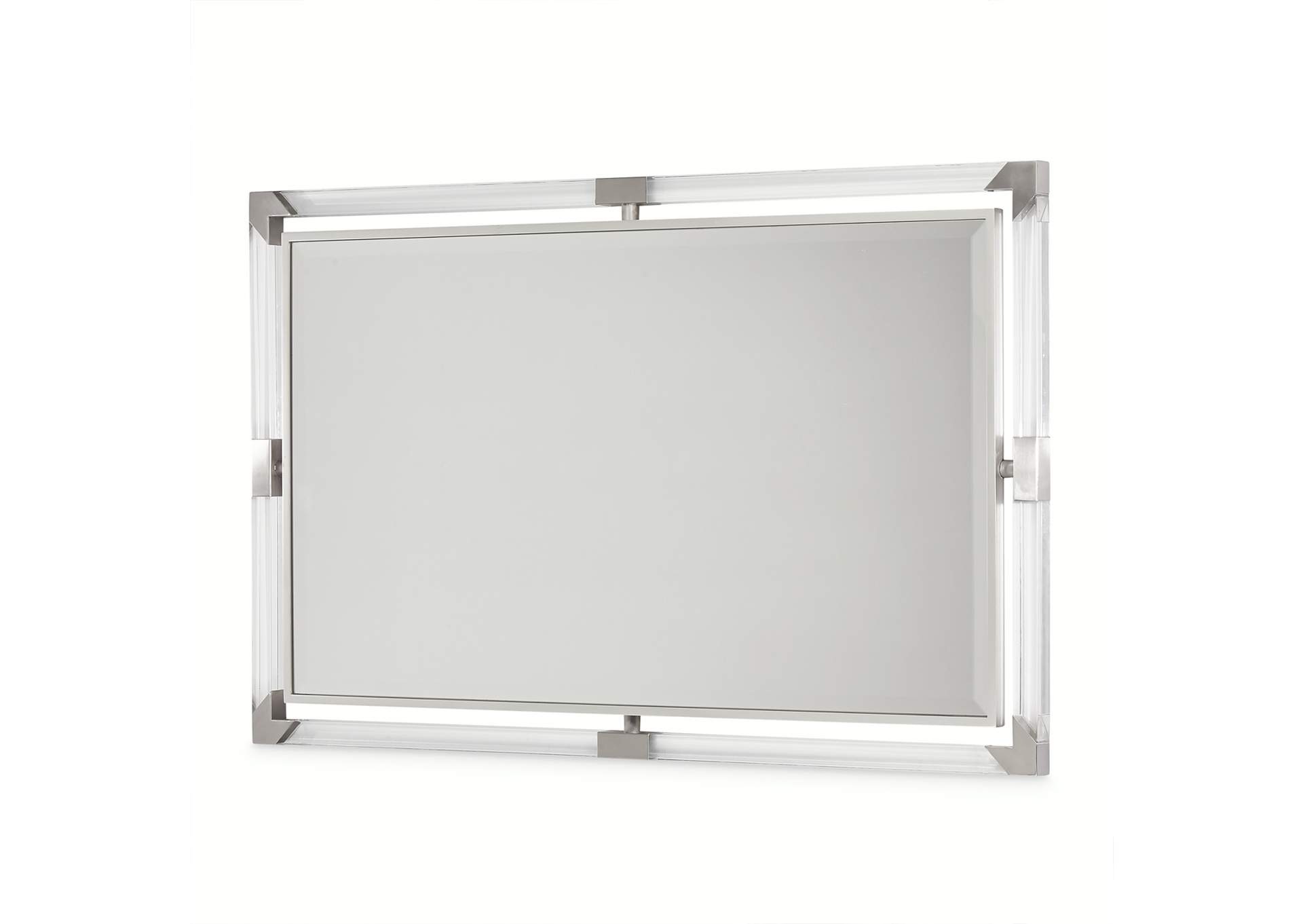 Penthouse Wall Mirror - Ash Gray image 1