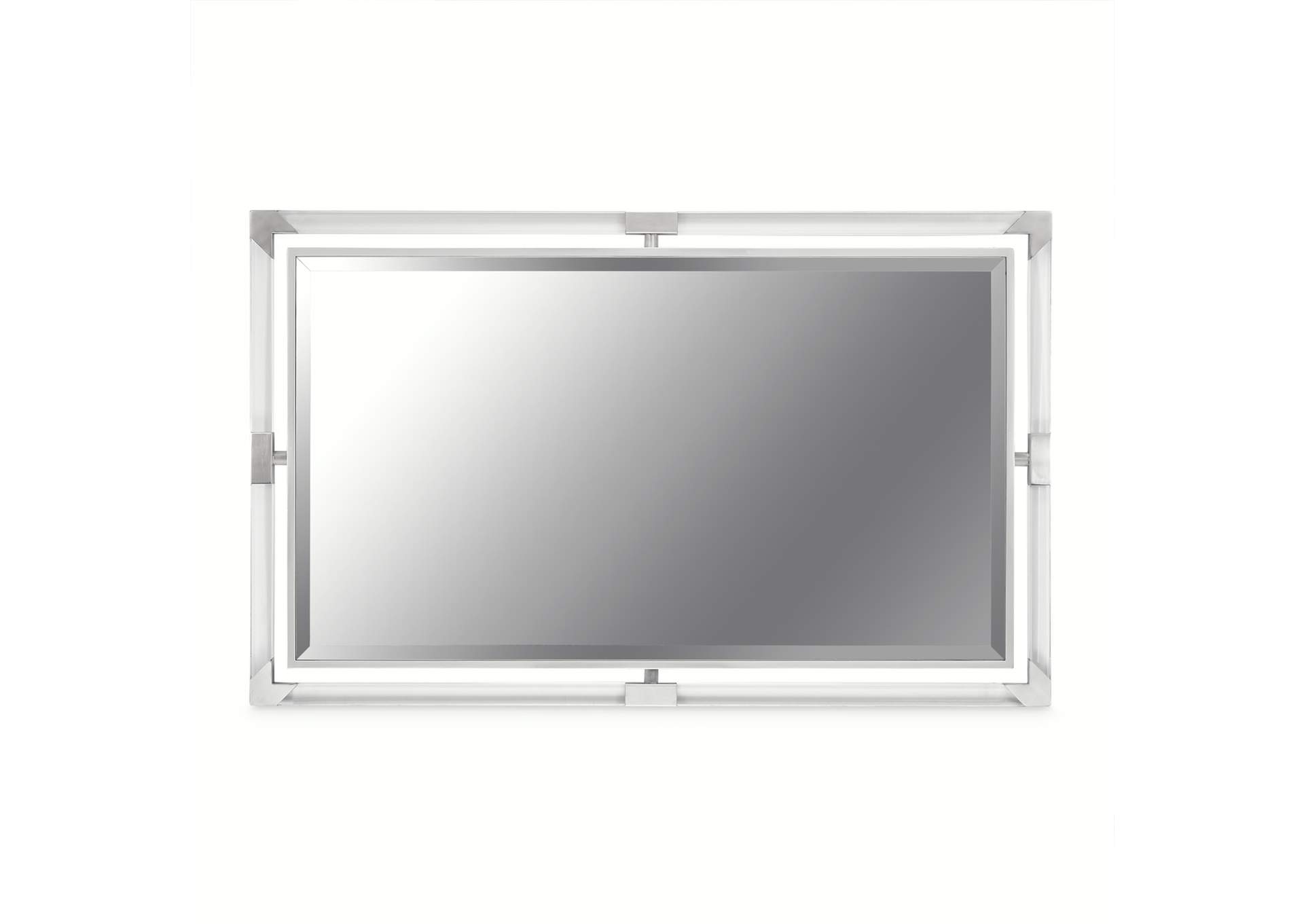 Penthouse Wall Mirror - Ash Gray image 3