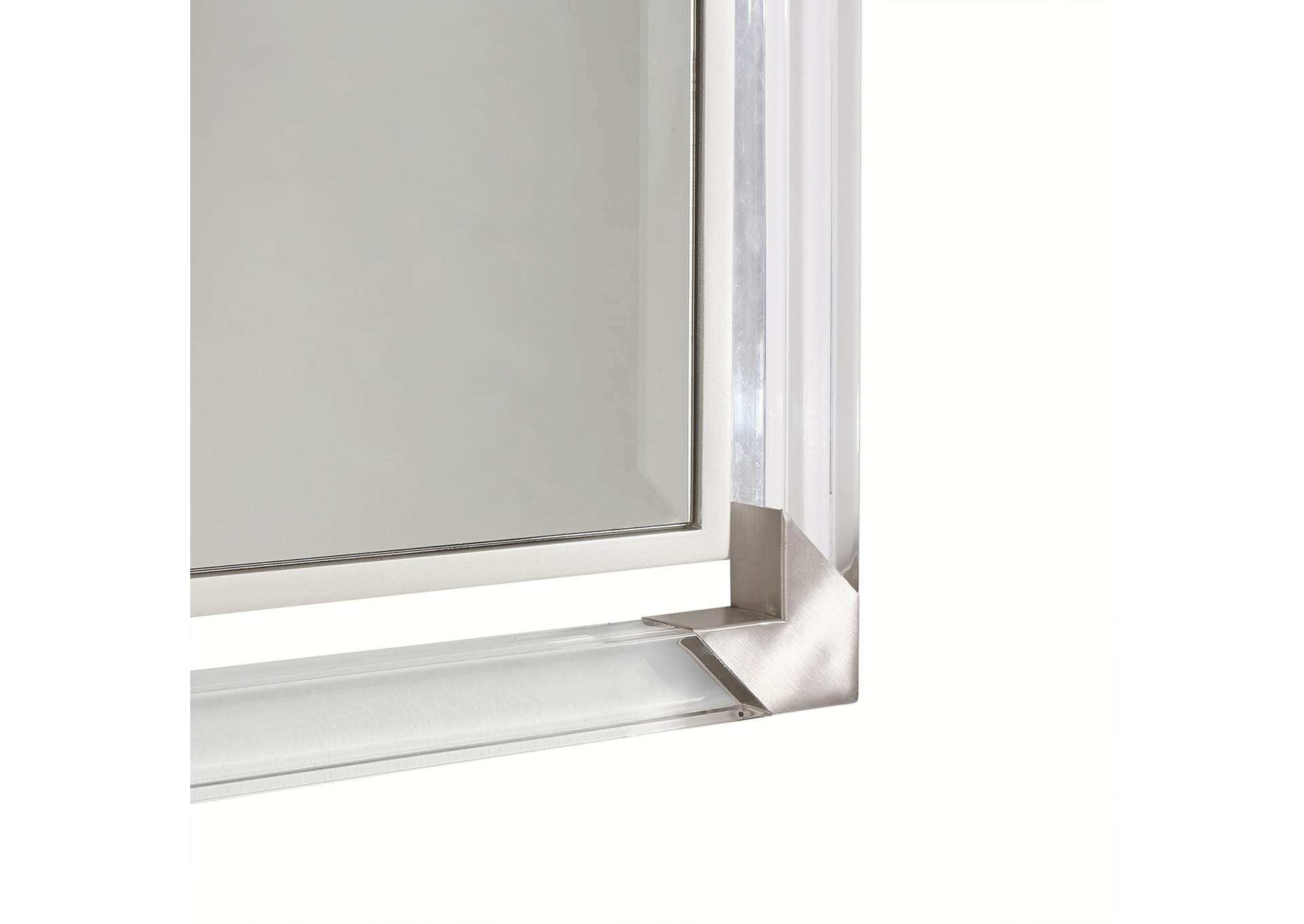 Penthouse Wall Mirror - Ash Gray image 6