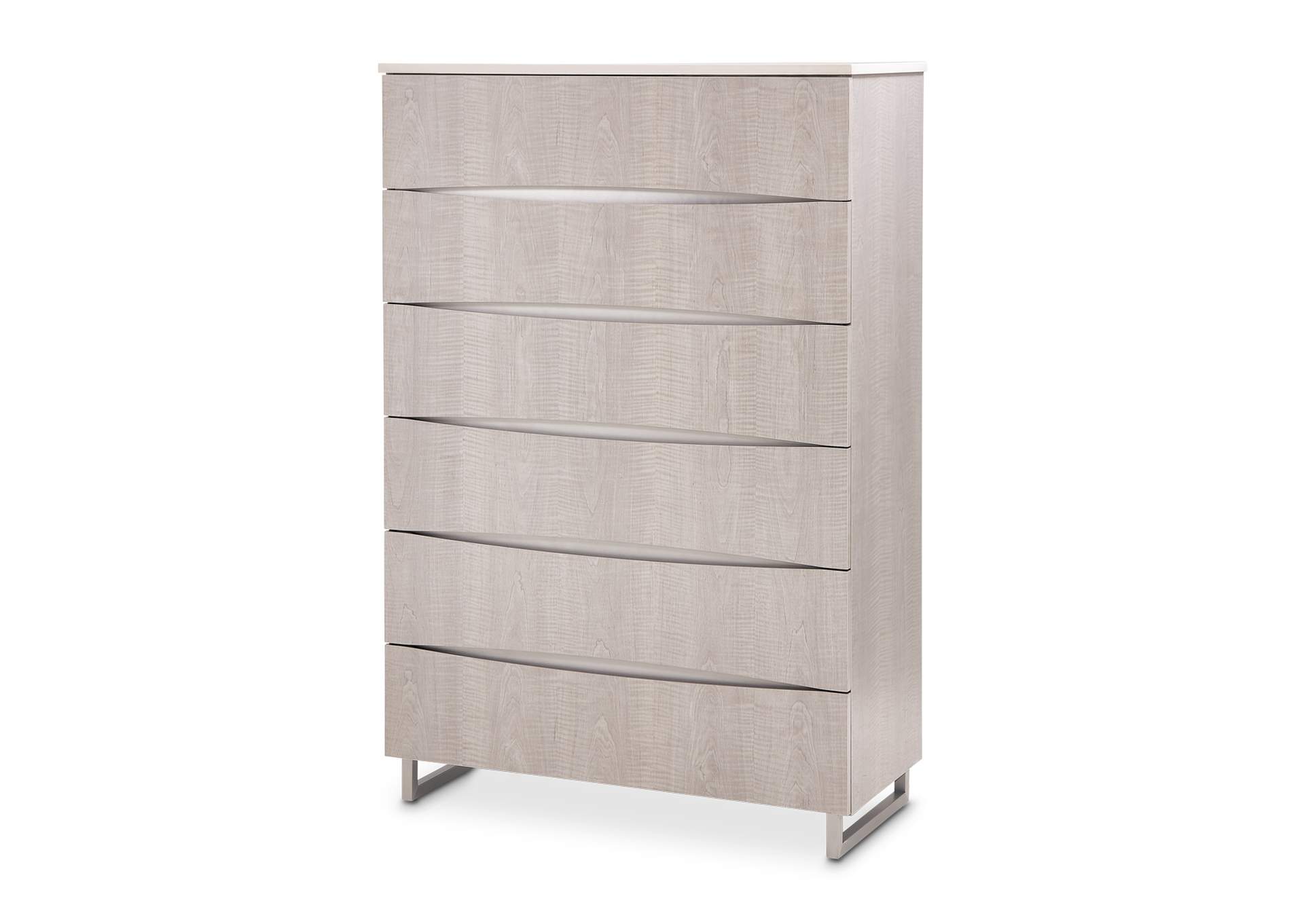 Marin 6-Drawer Chest - Greige image 1